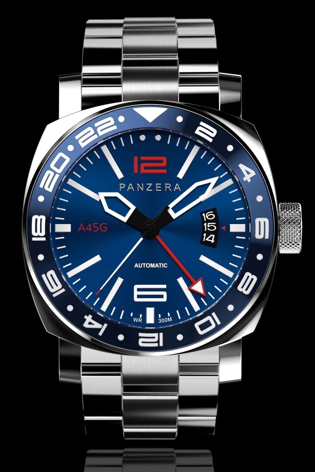 Win a Panzera Aquamarine 45G Watch!