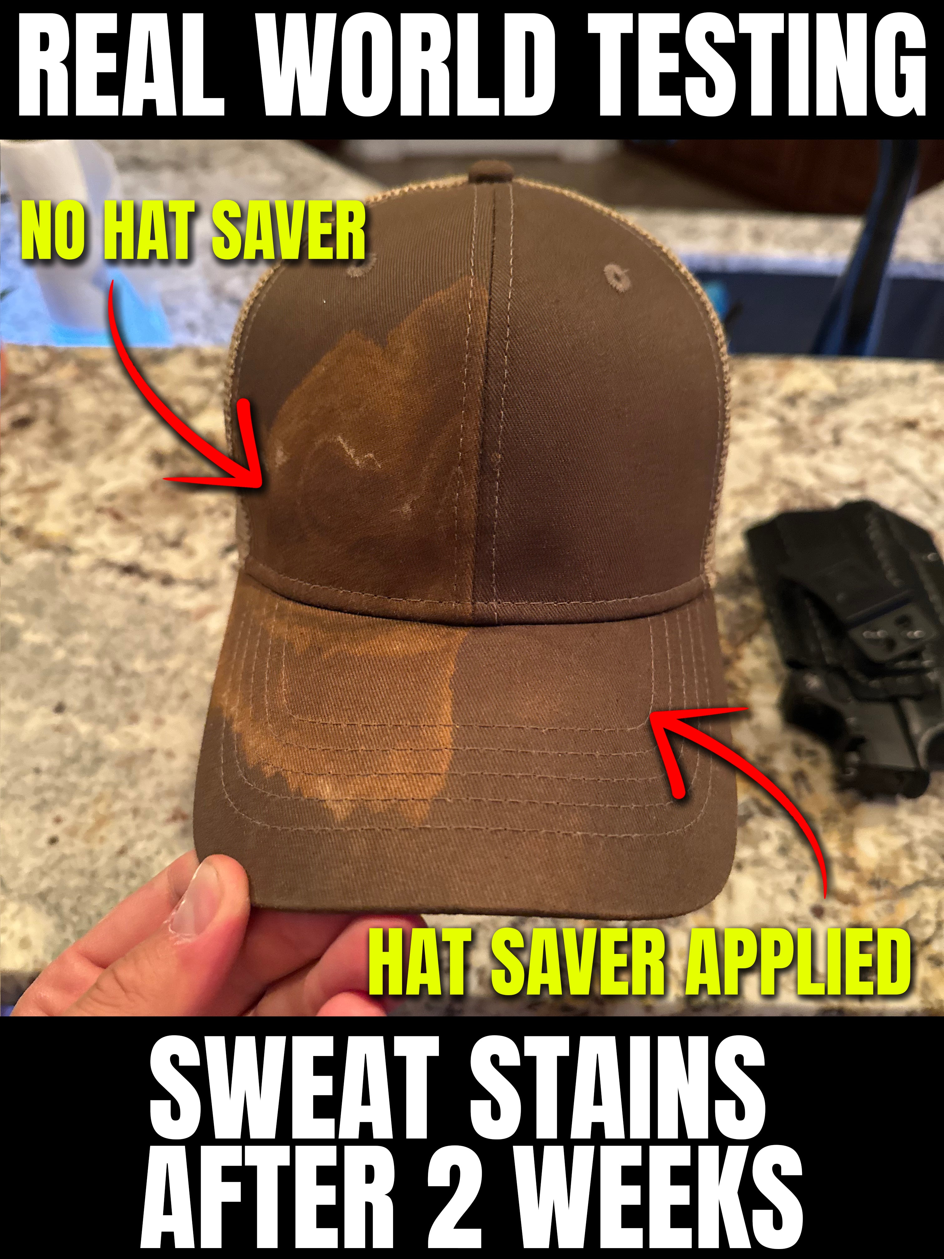 Hat Saver – Protect Your Hats from Sweat, Water & Stains
