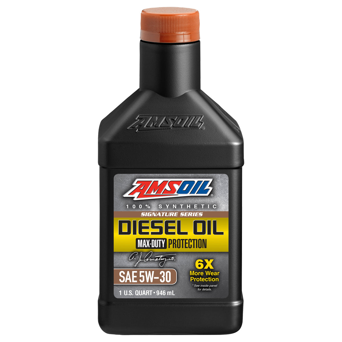 AMSOIL Signature Series 5W-30 100% Synthetic Max-Duty Diesel Oil