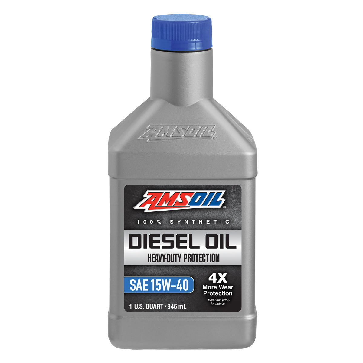 AMSOIL 15W-40 Heavy-Duty 100% Synthetic Diesel Oil