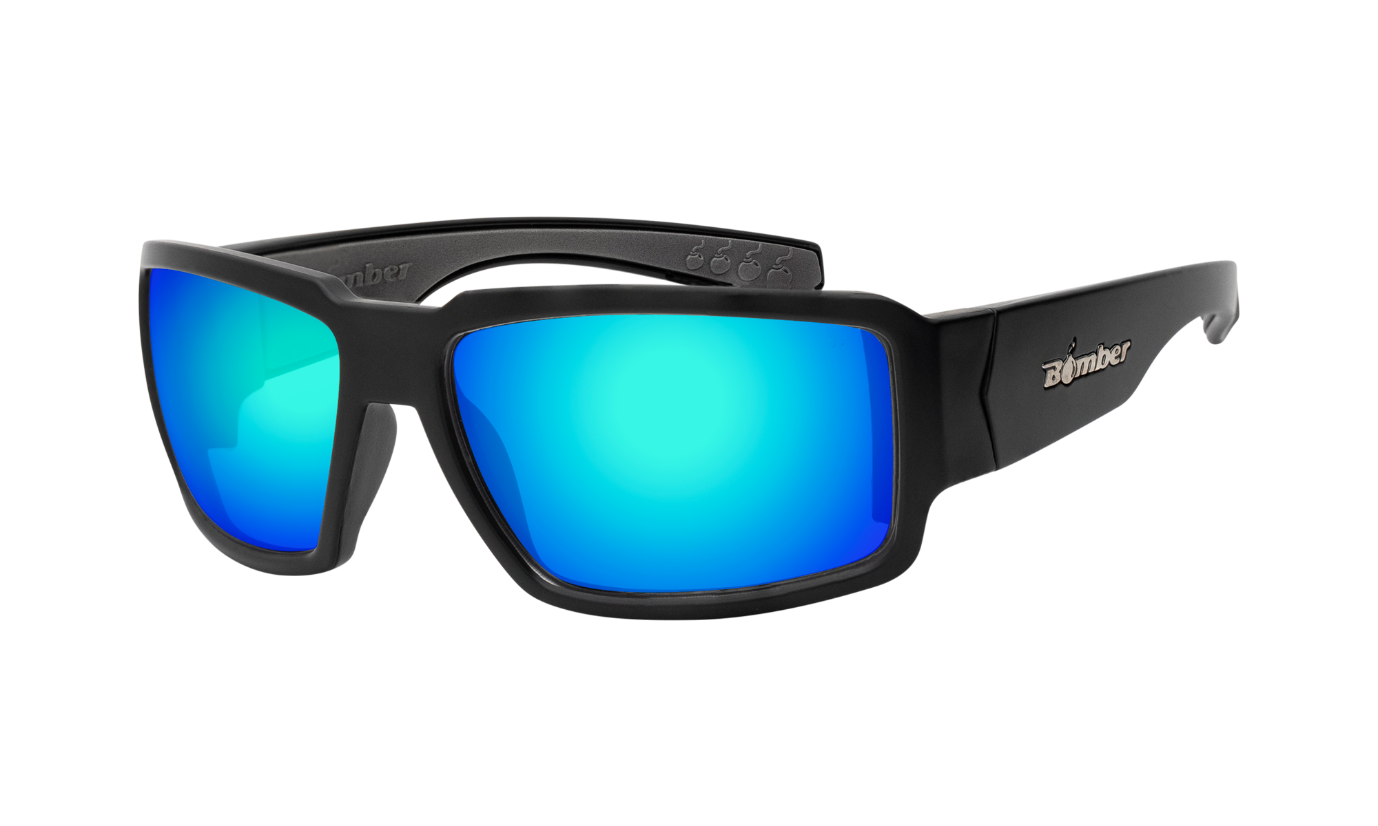 BOOGIE Safety - Polarized Ice Blue Mirror