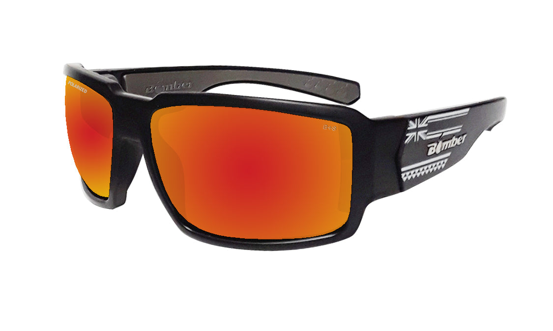 BOOGIE Safety - Polarized Red Mirror Aloha Series