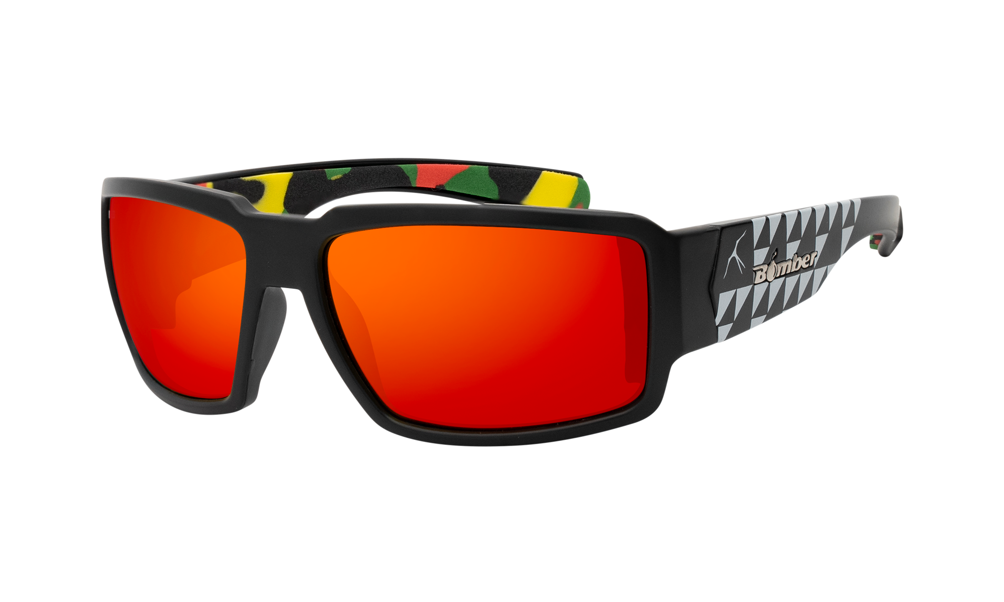 BOOGIE Safety - Polarized Red Mirror Mana Series