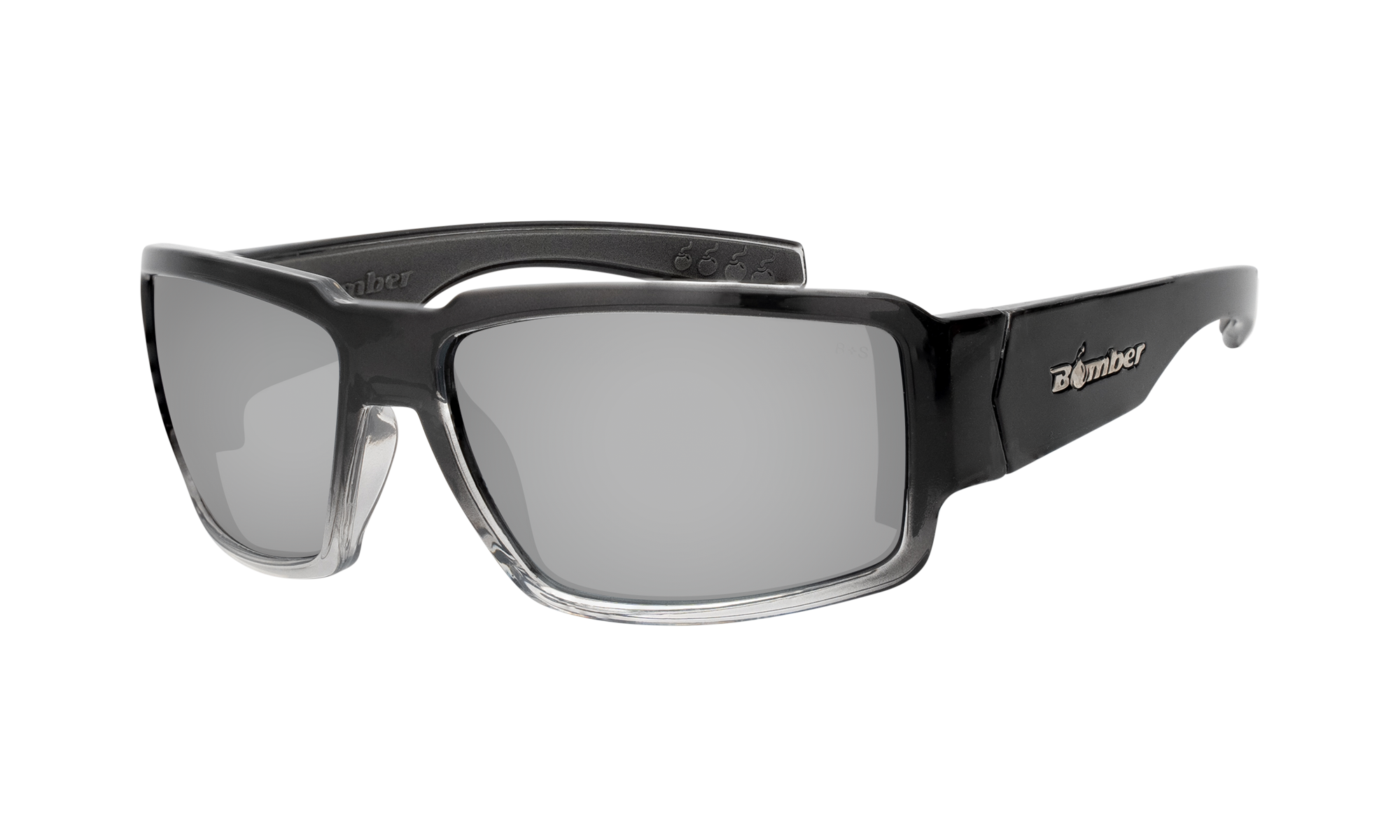 BOOGIE Safety - Polarized Silver Mirror Crystal