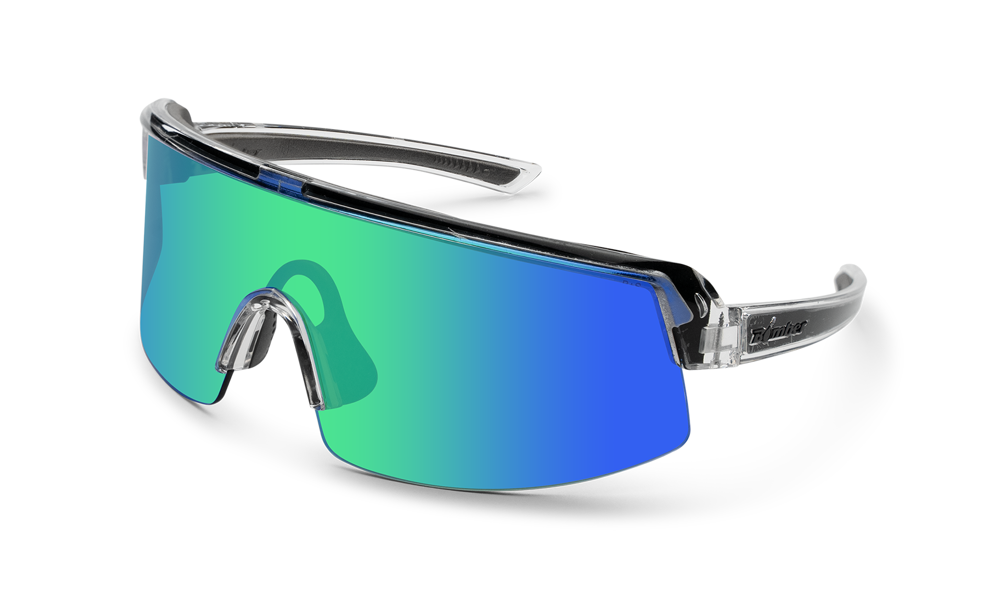 BOMB RIPPA Safety - Green Mirror Crystal