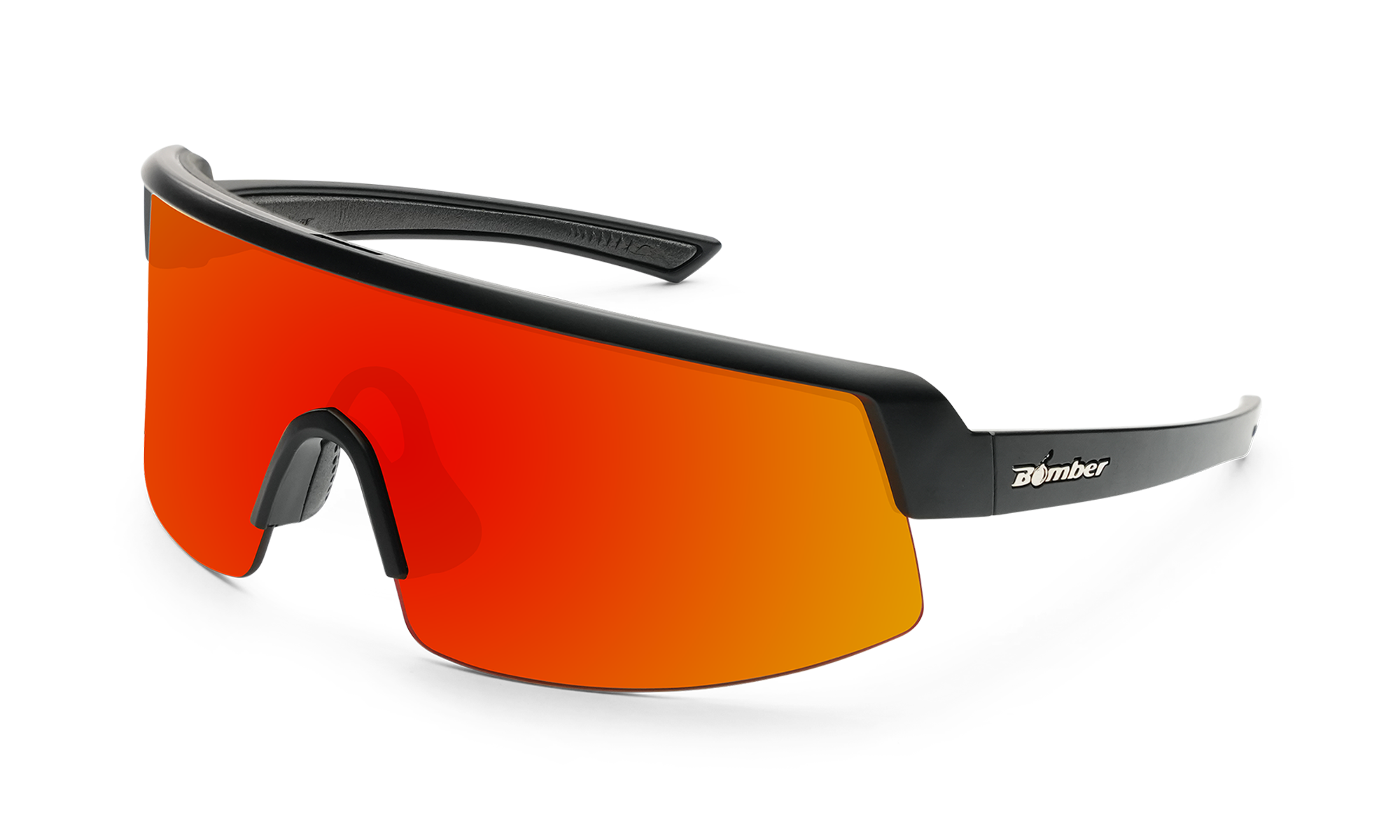 BOMB RIPPA Safety - Polarized Red Mirror