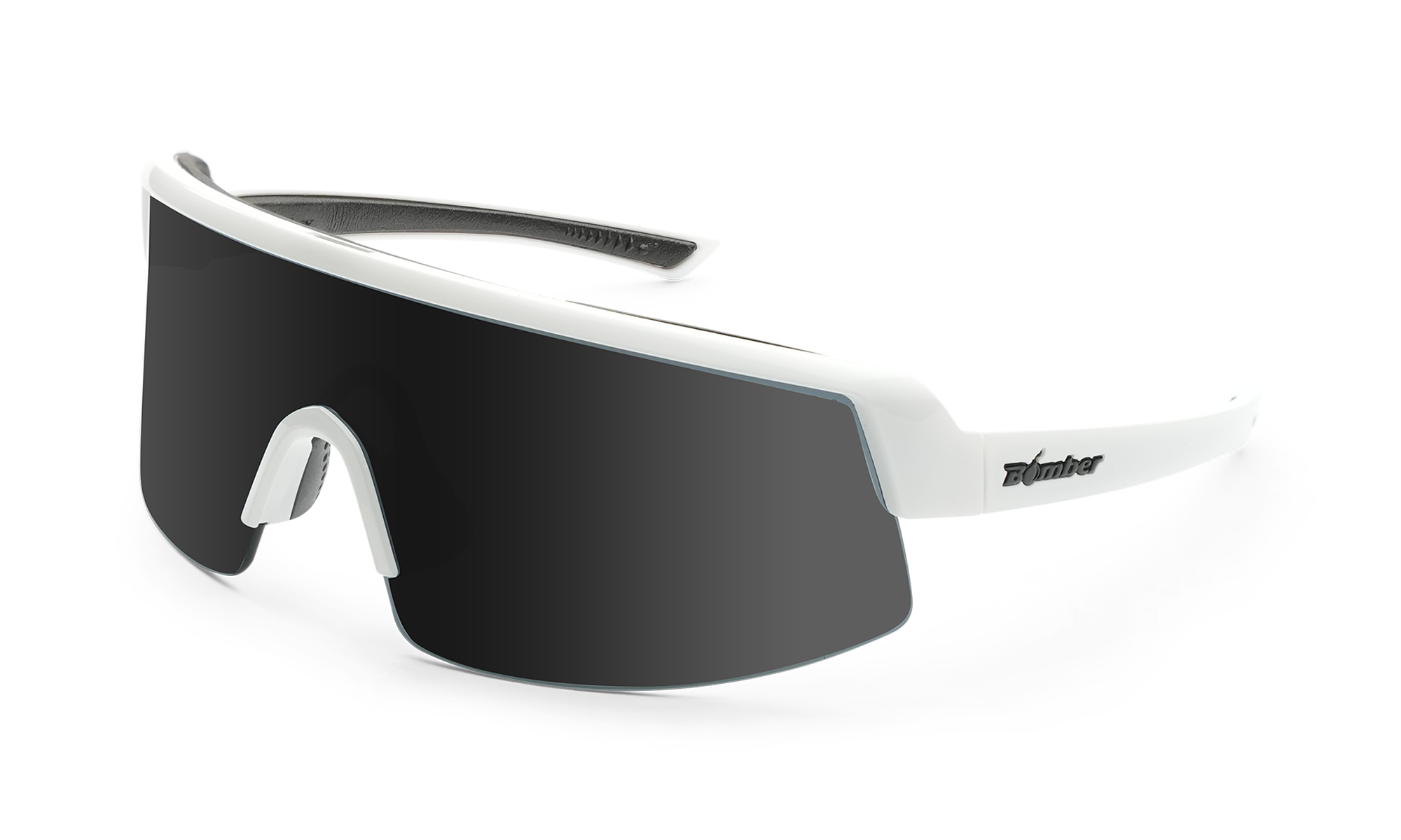 BOMB RIPPA Safety - Polarized Silver Mirror White