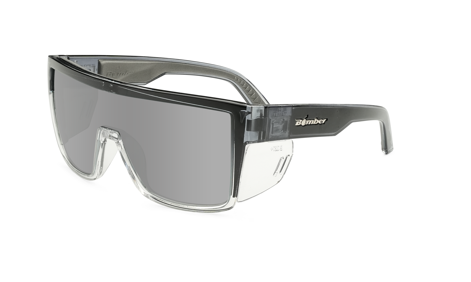 BUZZ Bomb Safety - Polarized Silver Mirror Crystal