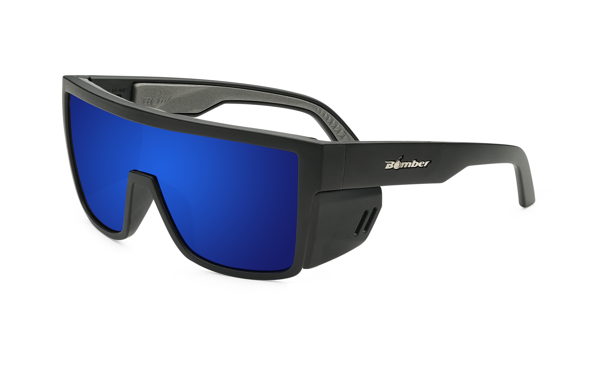 BUZZ Bomb Safety - Polarized Blue Mirror