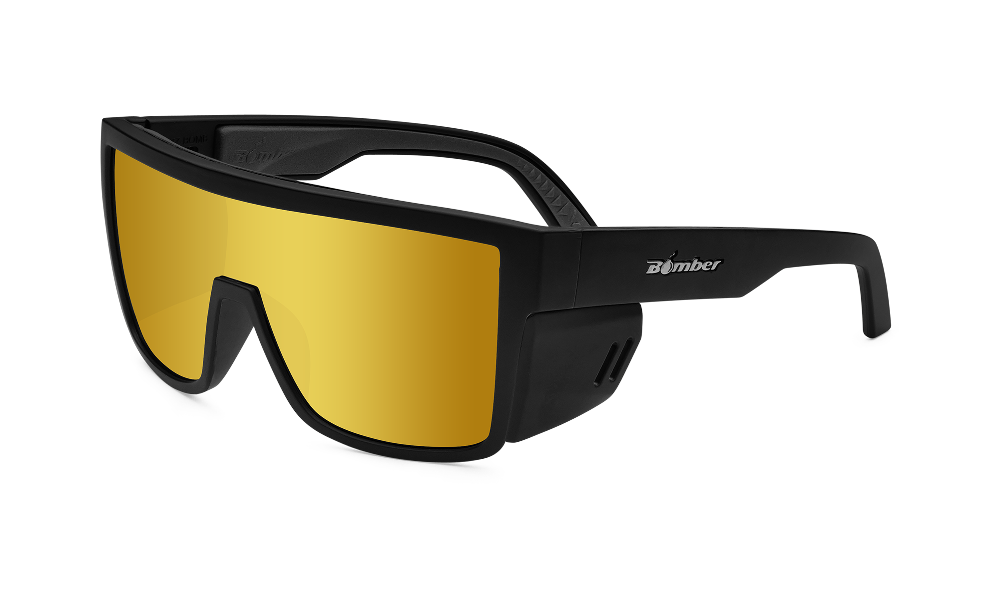 BUZZ Bomb Safety - Polarized Gold Mirror