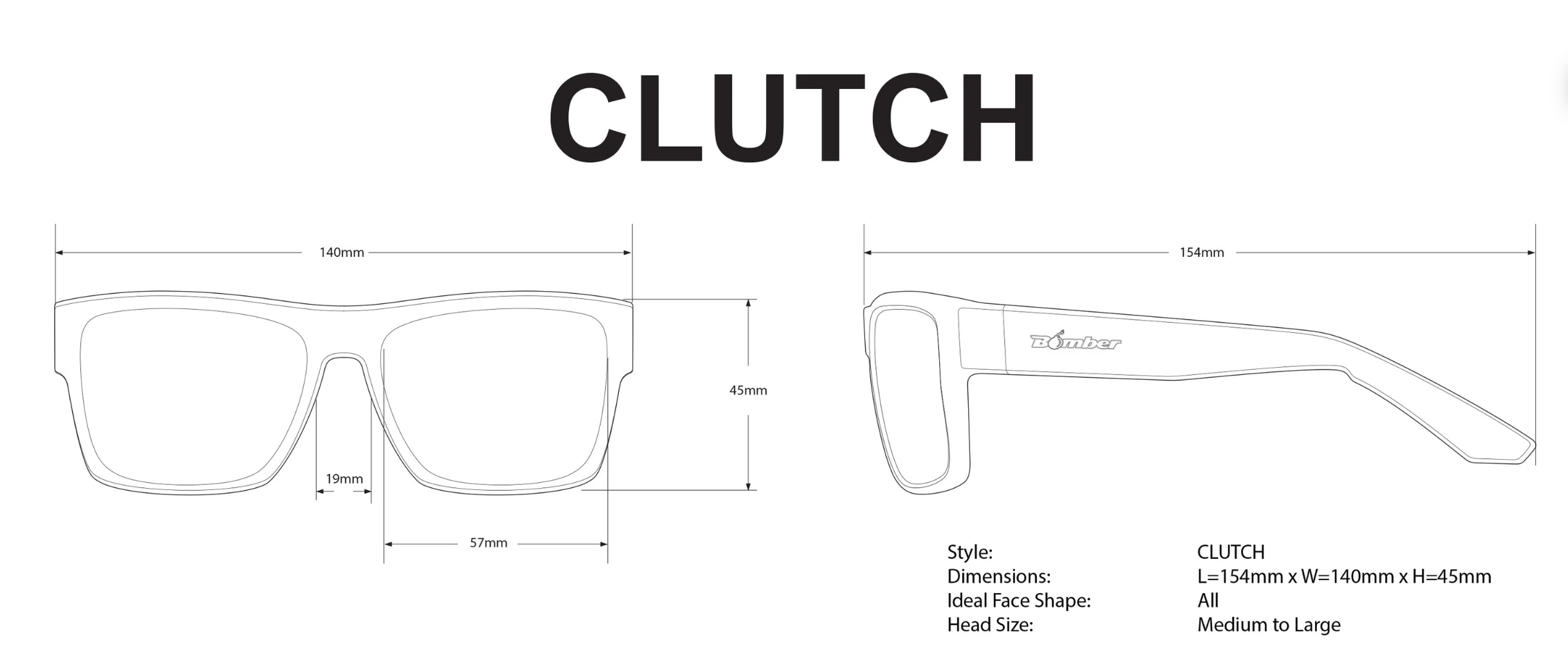 CLUTCH Safety - Clear Lens