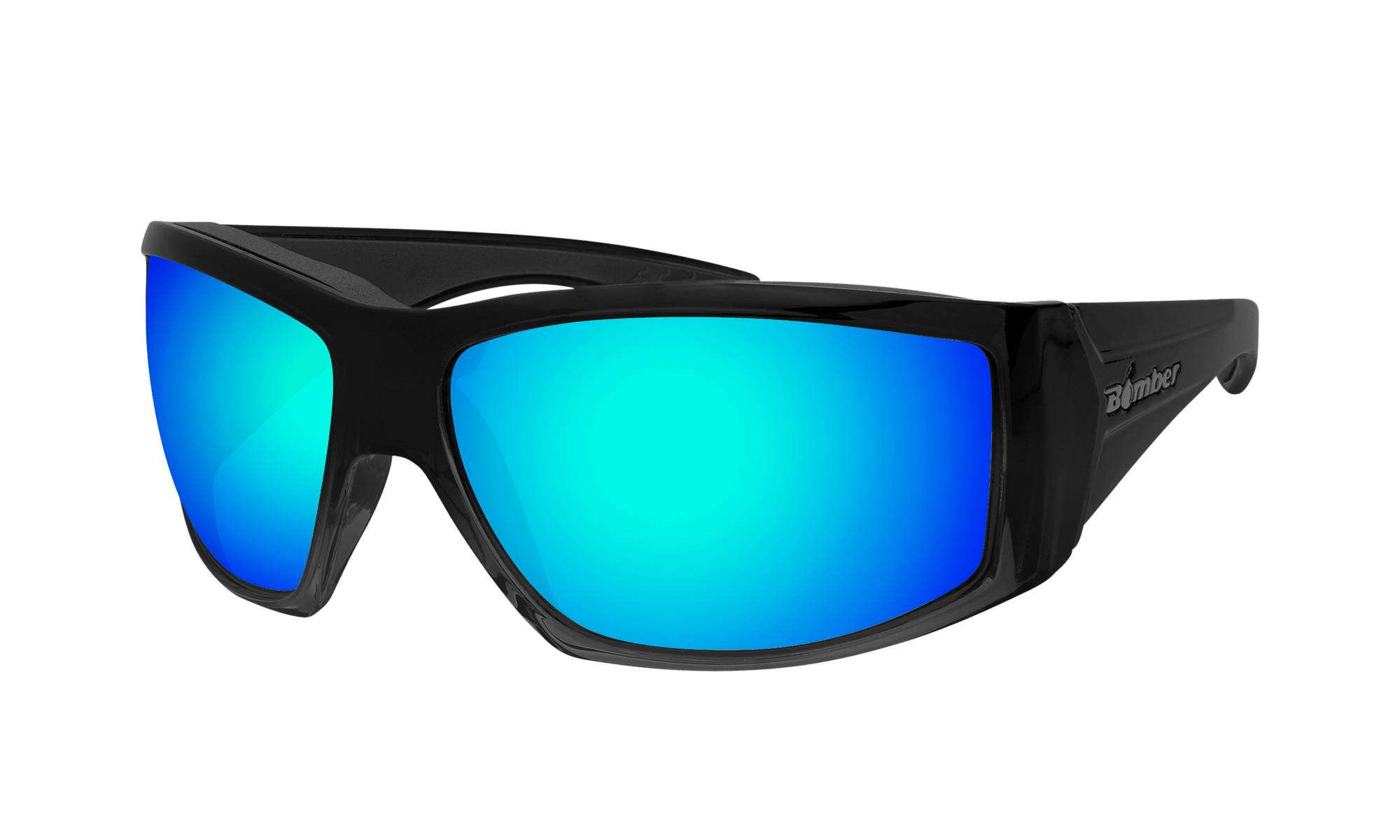 AHI Safety - Polarized Ice Blue Mirror