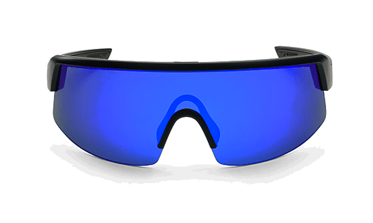 BOMB RIPPA Safety - Blue Mirror