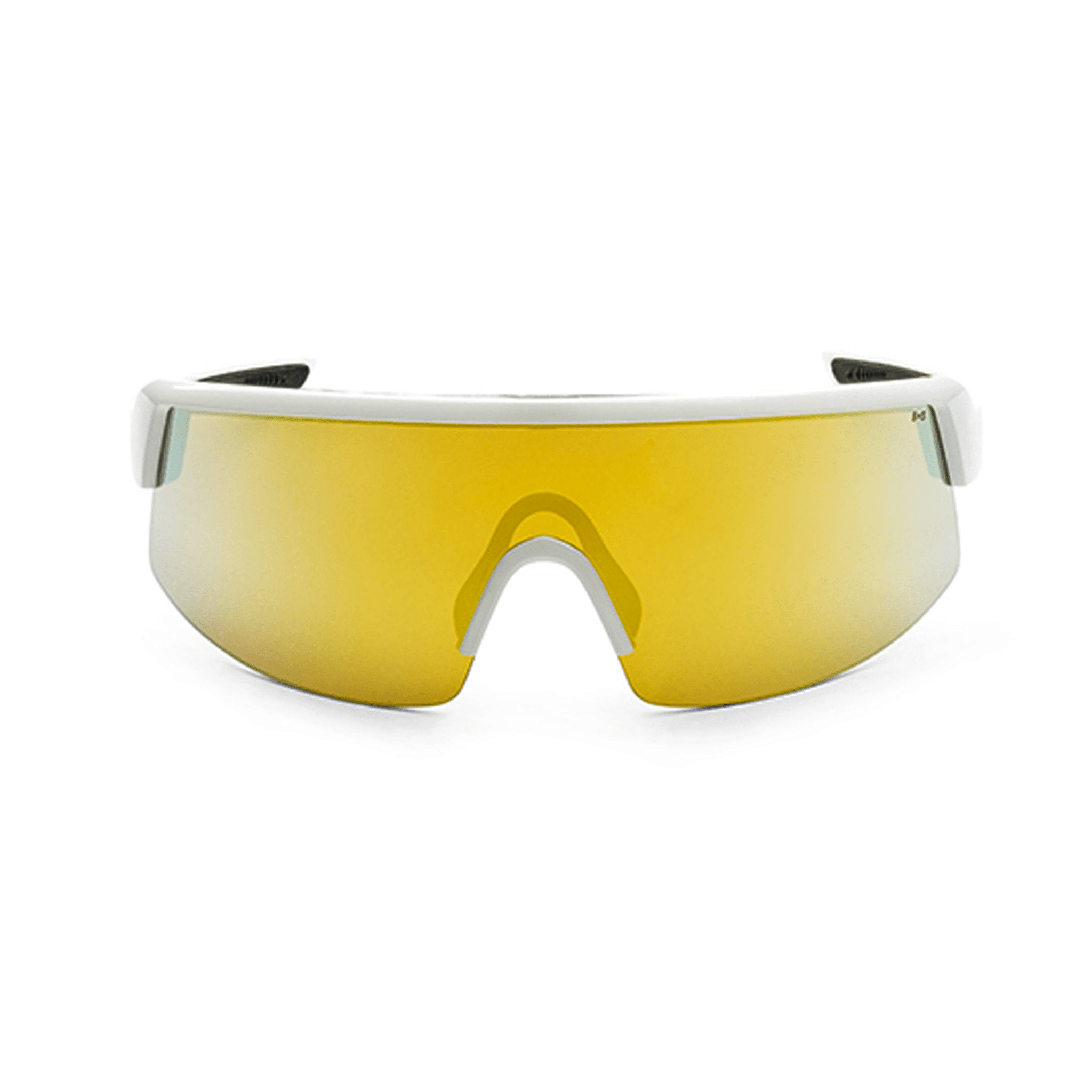BOMB RIPPA Safety - Gold Mirror White