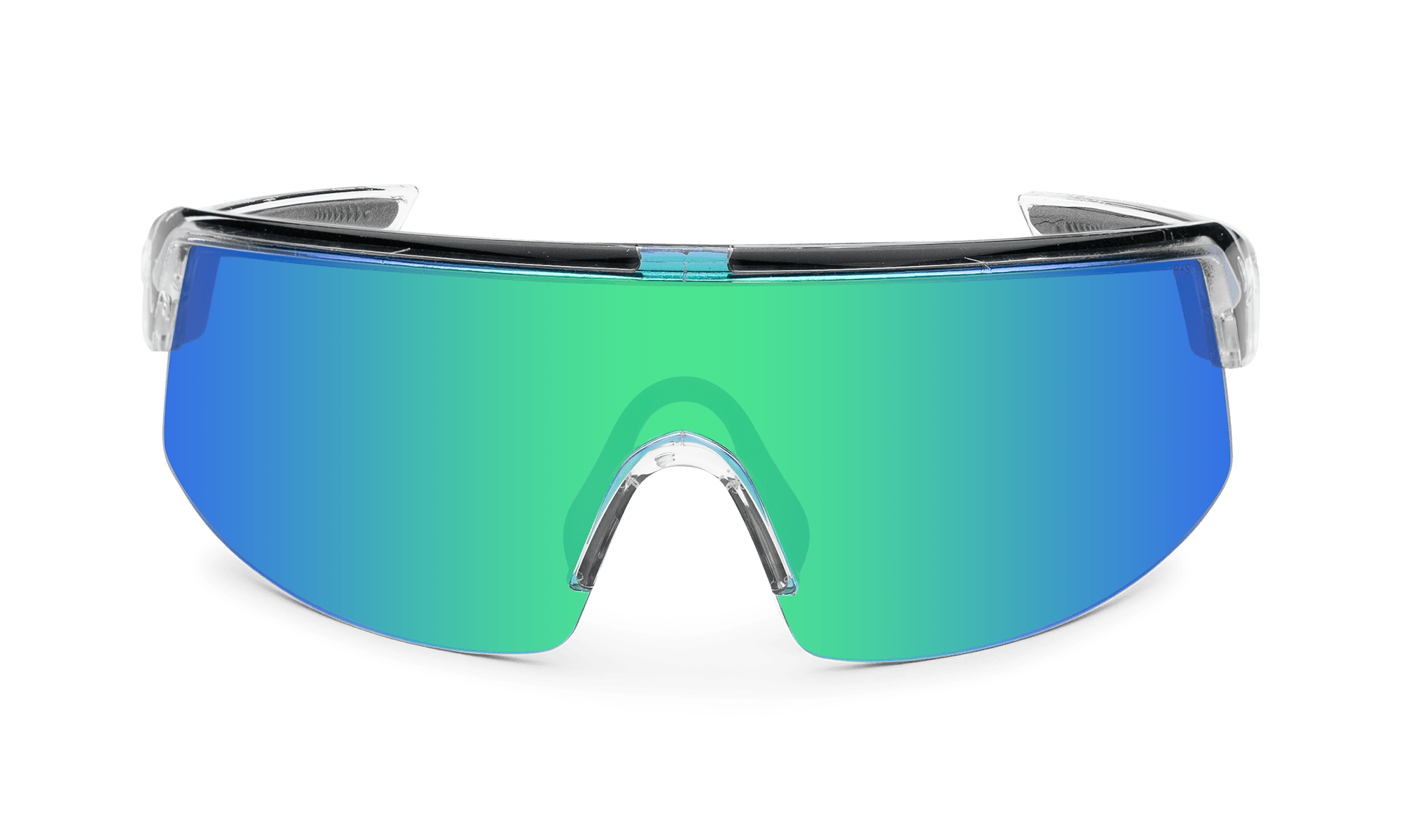 BOMB RIPPA Safety - Green Mirror Crystal