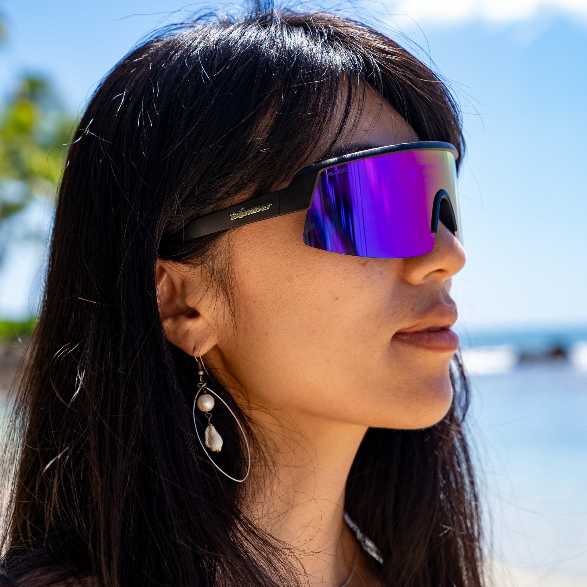 BOMB RIPPA Safety - Revo Pink Polarized Mirror
