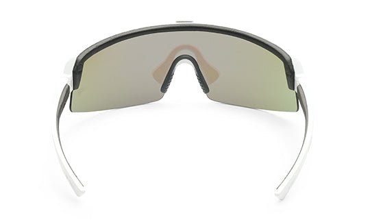 BOMB RIPPA Safety - Polarized Ice Blue Mirror White