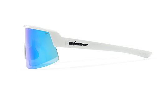BOMB RIPPA Safety - Polarized Ice Blue Mirror White