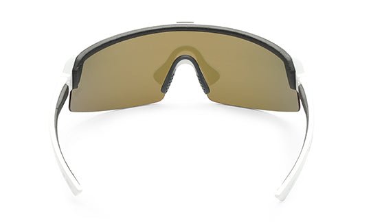 BOMB RIPPA Safety - Polarized Rose Gold Pink Mirror White