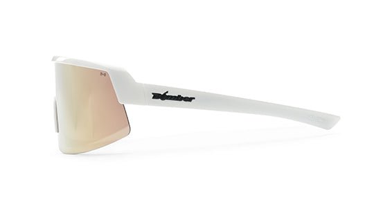 BOMB RIPPA Safety - Polarized Rose Gold Pink Mirror White