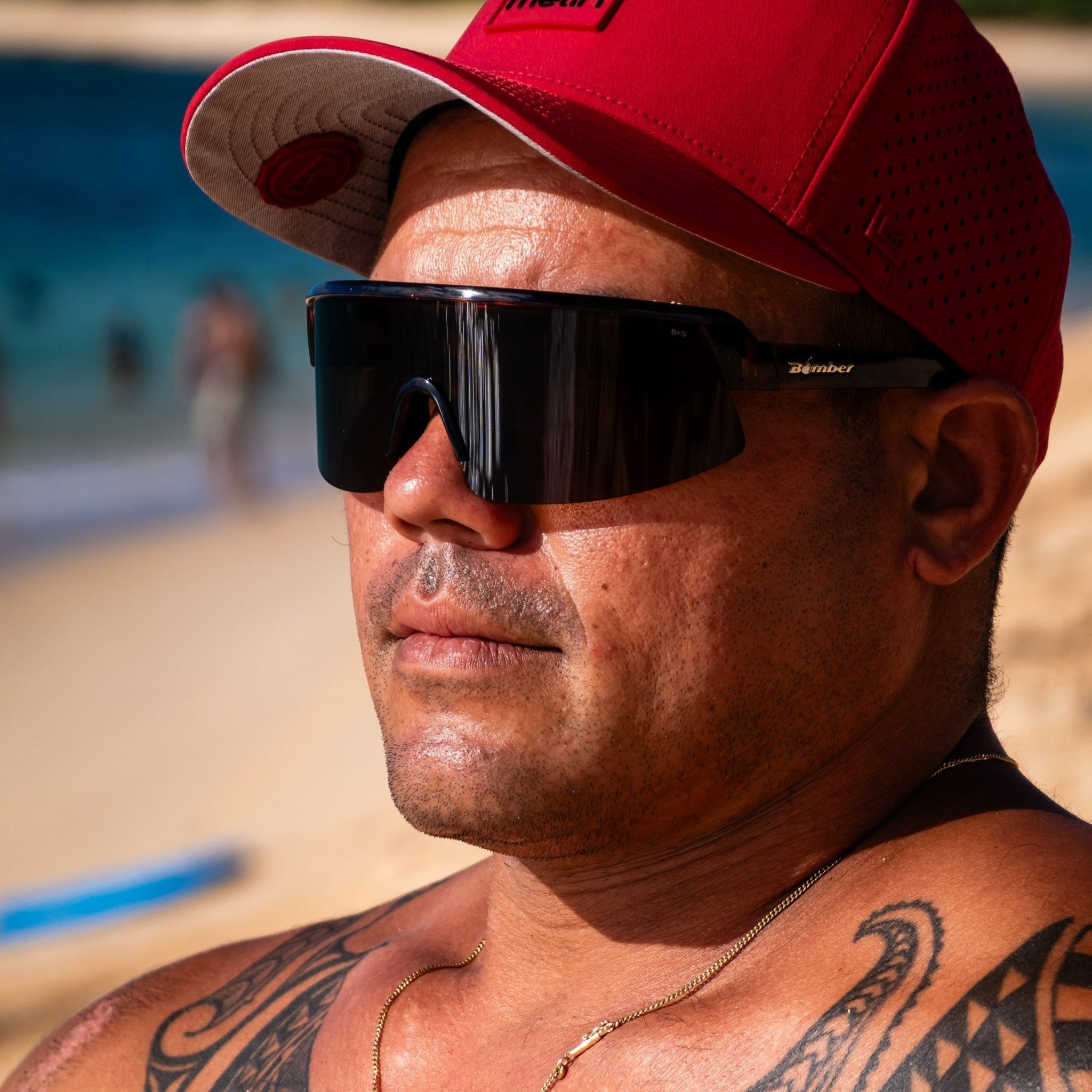 BOMB RIPPA Safety - Polarized Tortoise