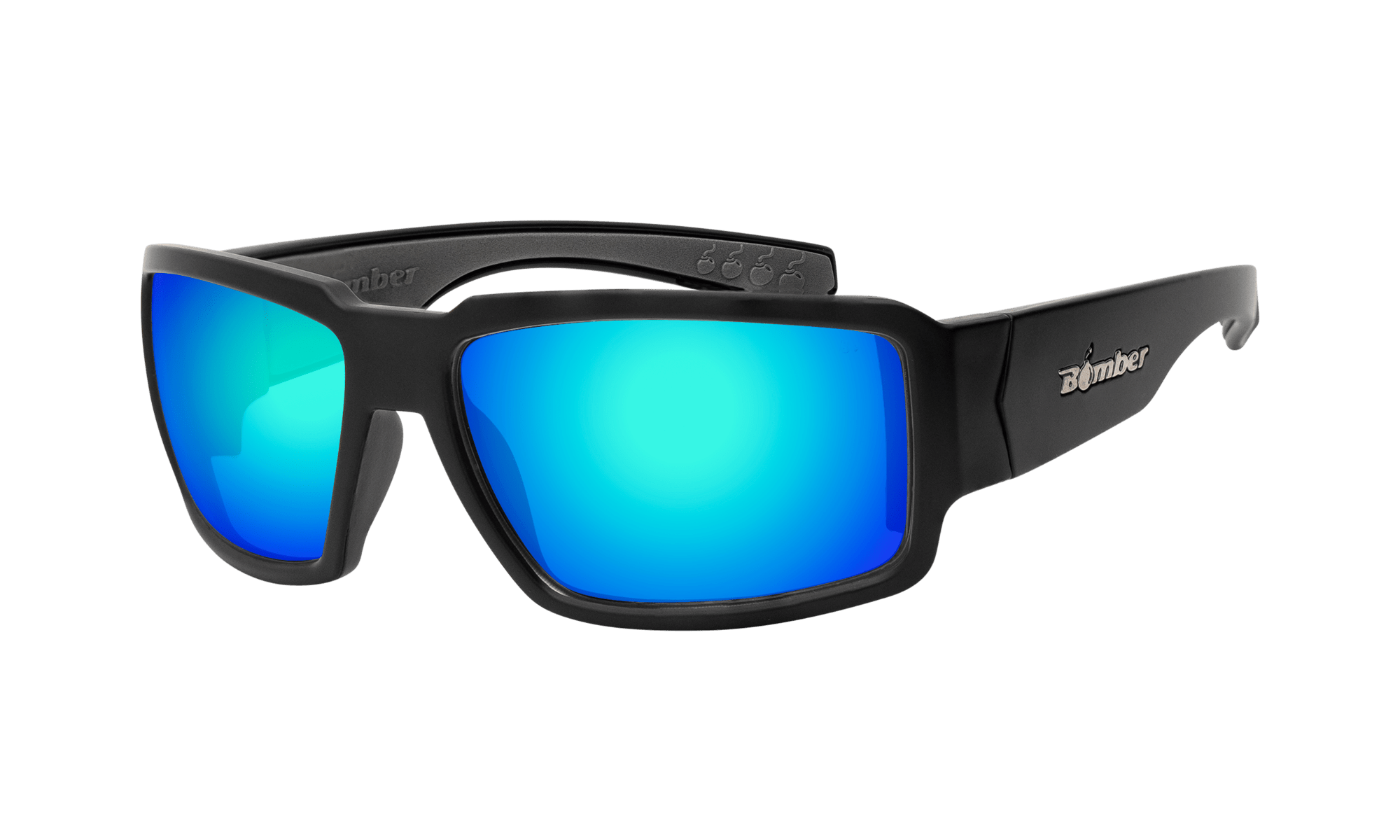 BOOGIE Safety - Polarized Ice Blue Mirror