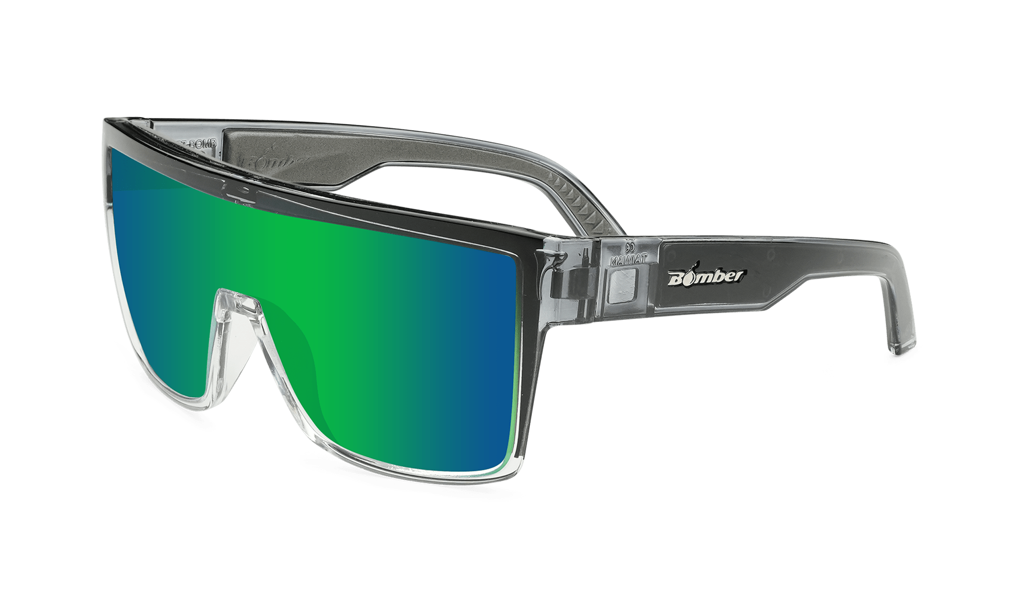 BUZZ Bomb Safety - Green Mirror Crystal