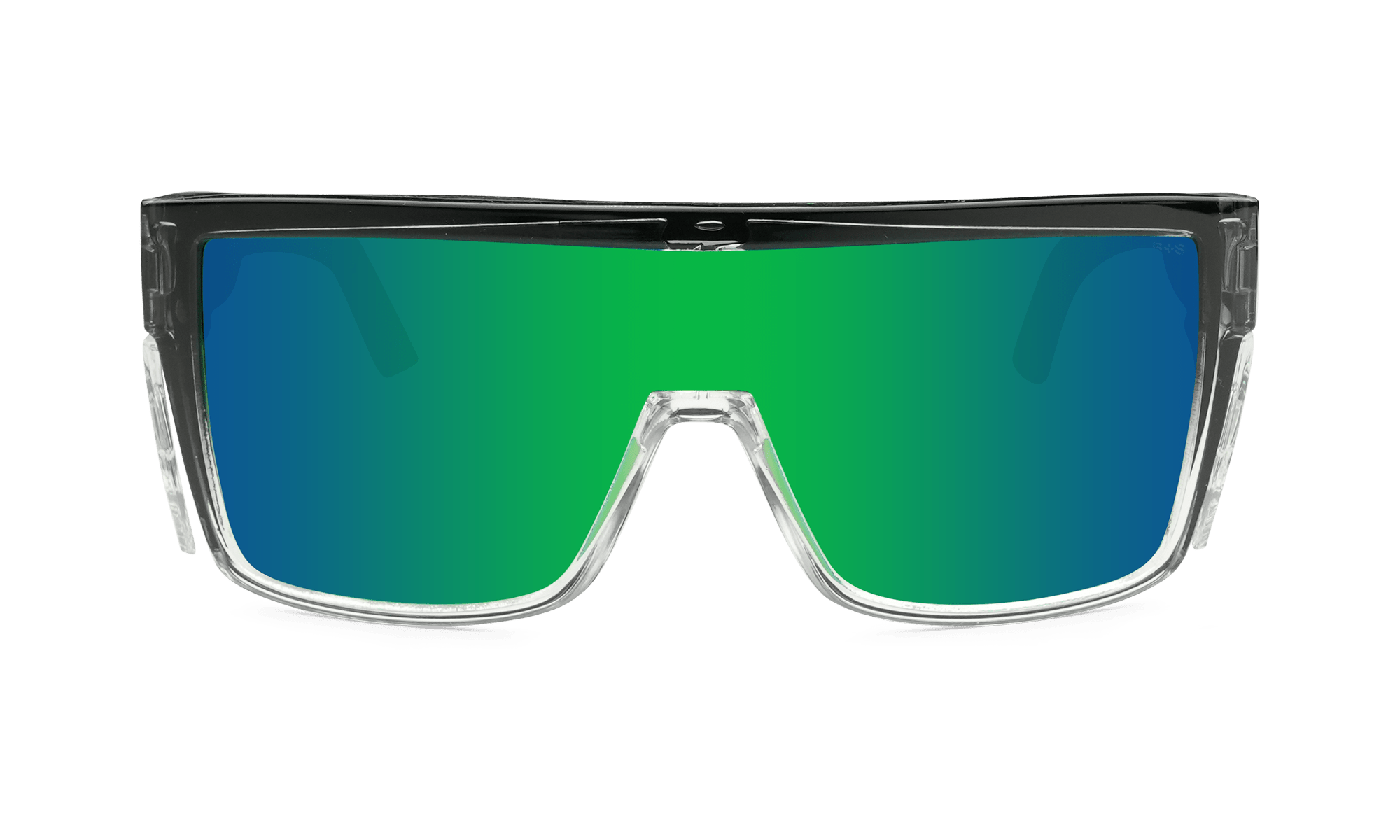 BUZZ Bomb Safety - Green Mirror Crystal