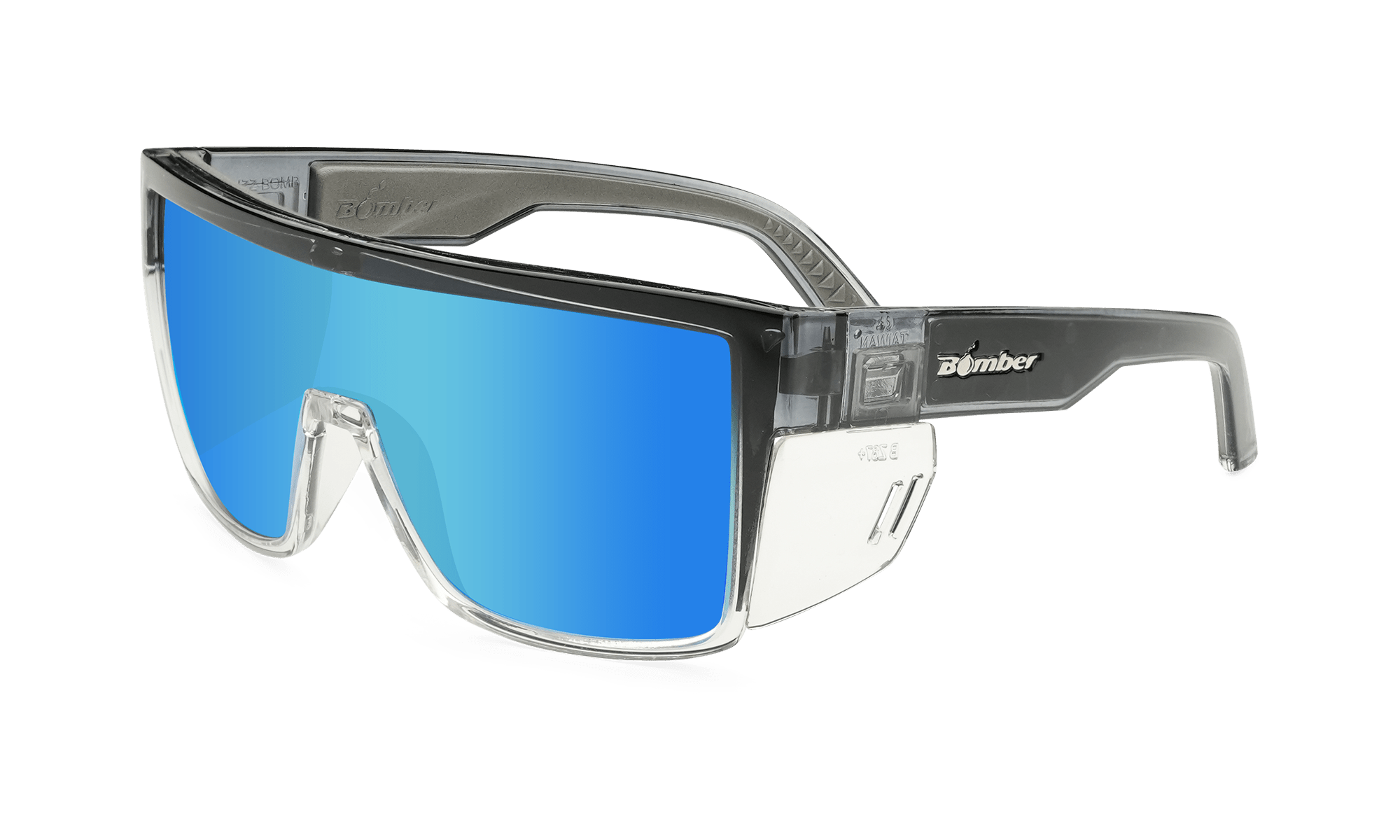BUZZ Bomb Safety - Ice Blue Mirror Crystal
