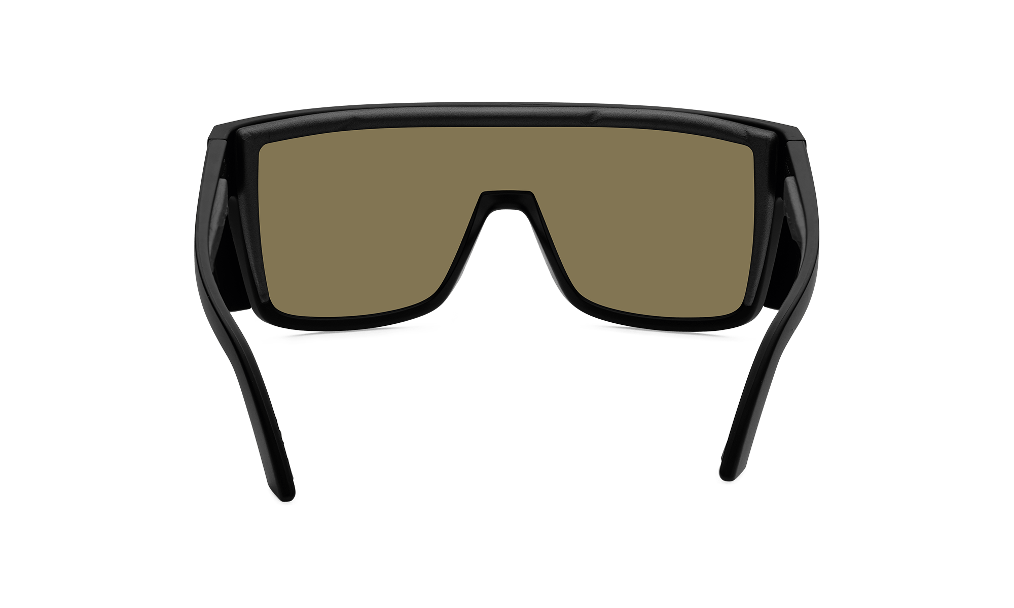 BUZZ Bomb Safety - Polarized Fire Red Mirror