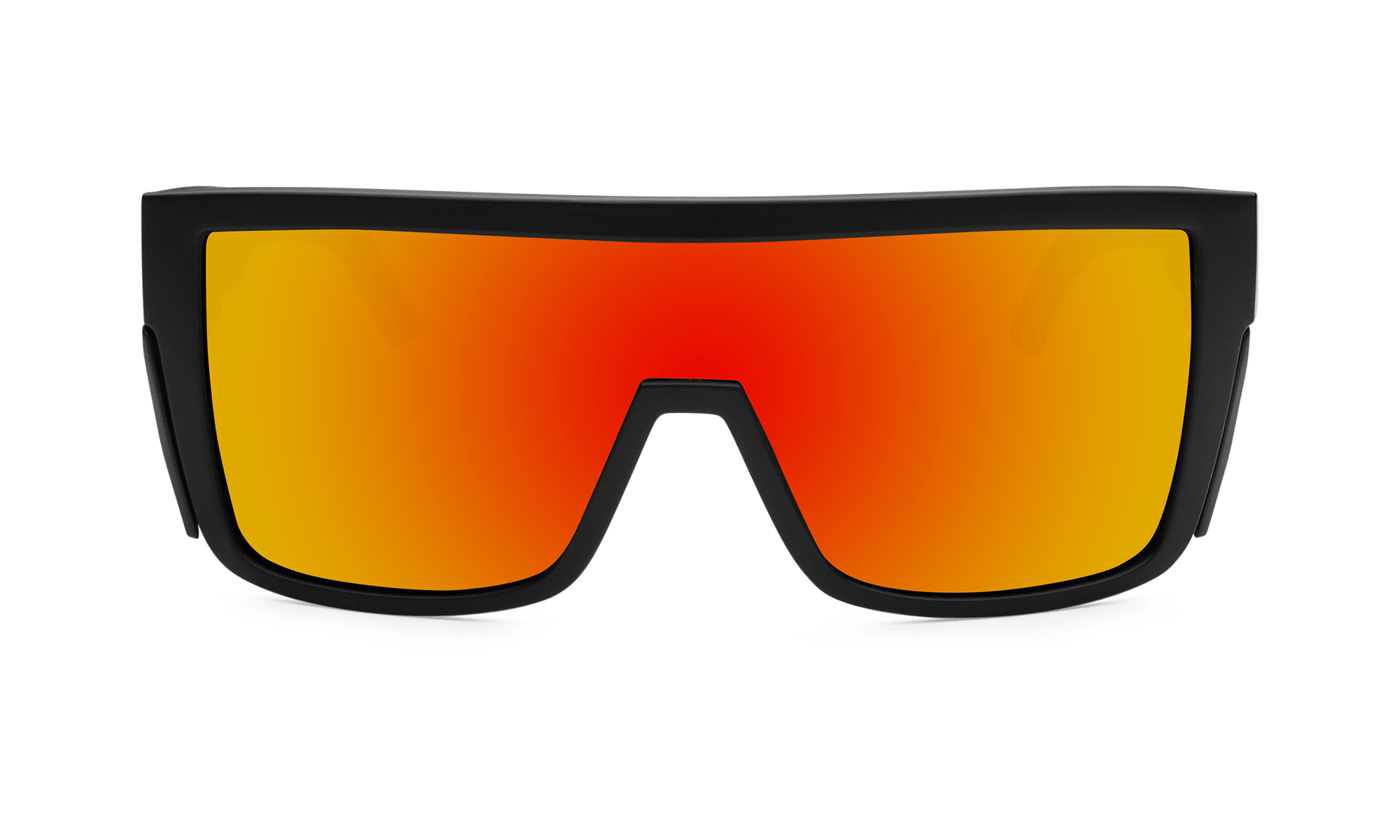 BUZZ Bomb Safety - Polarized Fire Red Mirror