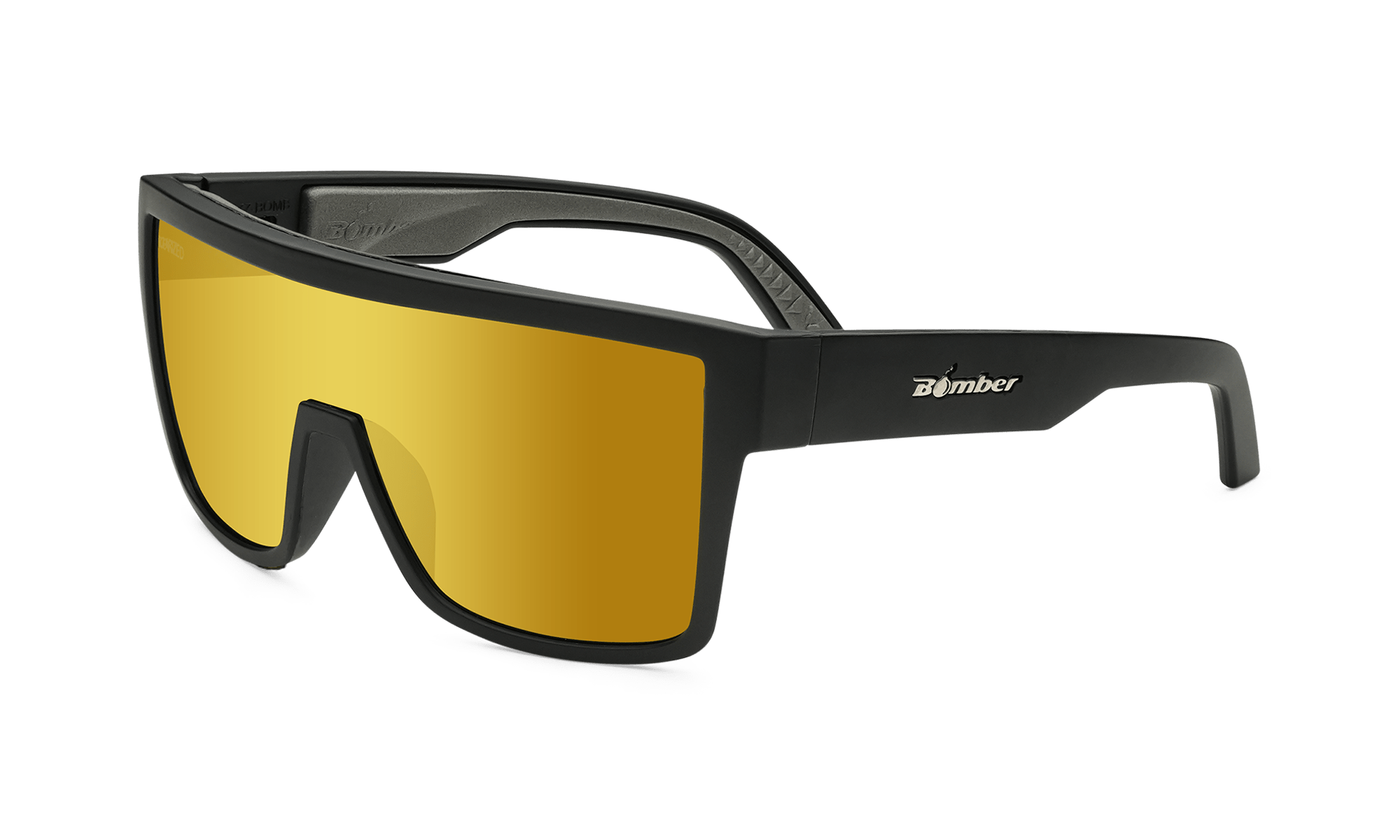 BUZZ Bomb Safety - Polarized Gold Mirror