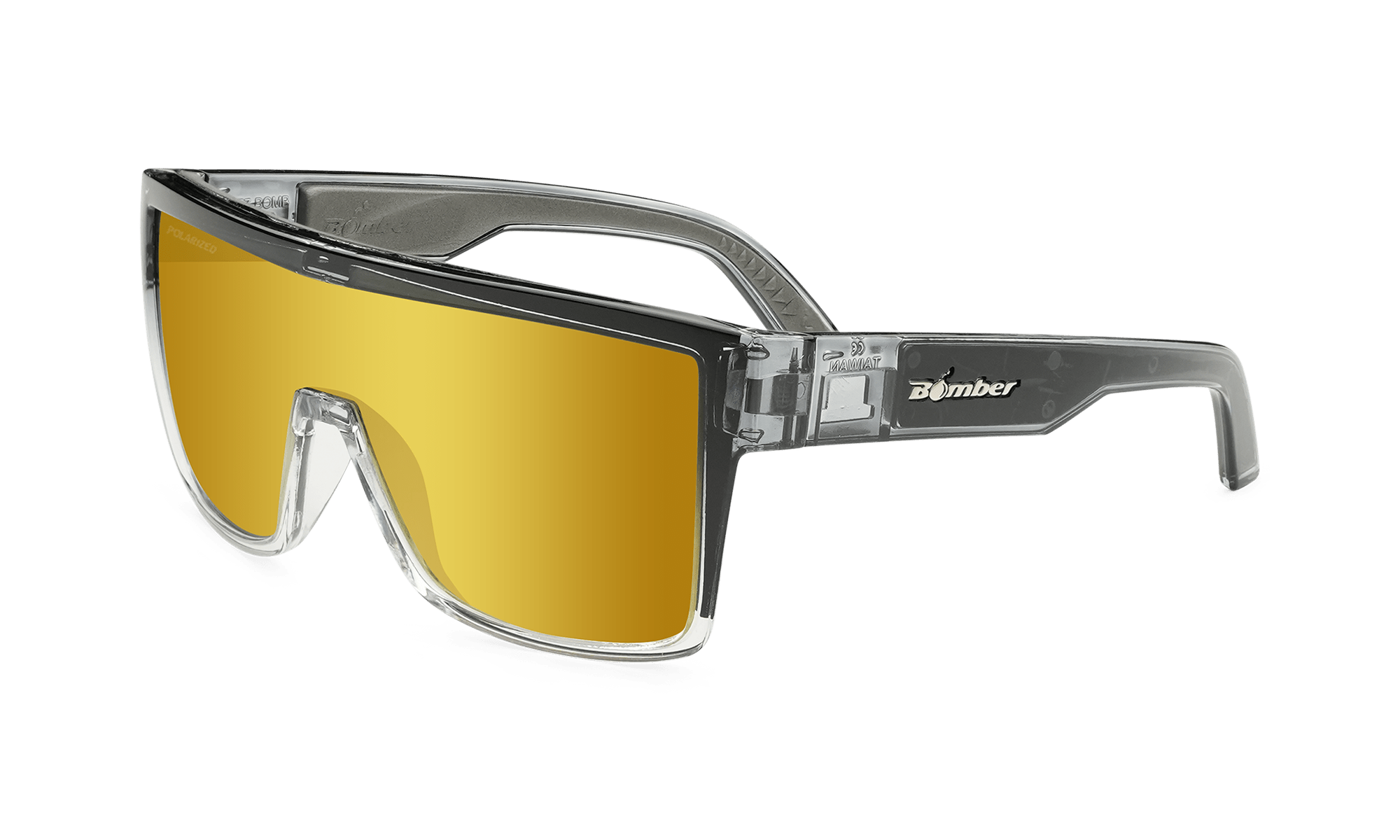 BUZZ Bomb Safety - Polarized Gold Mirror Crystal