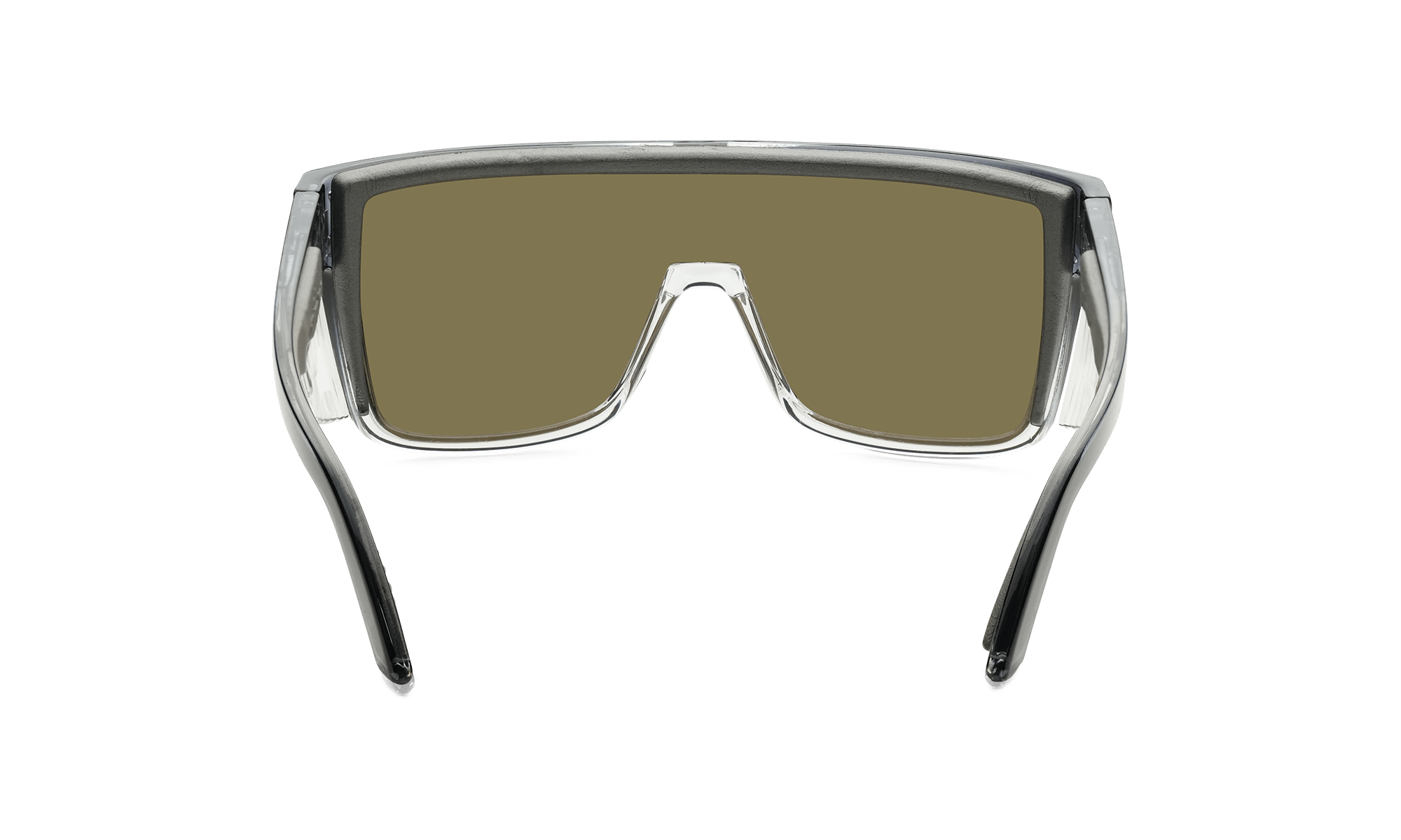 BUZZ Bomb Safety - Polarized Rose Gold Mirror Crystal