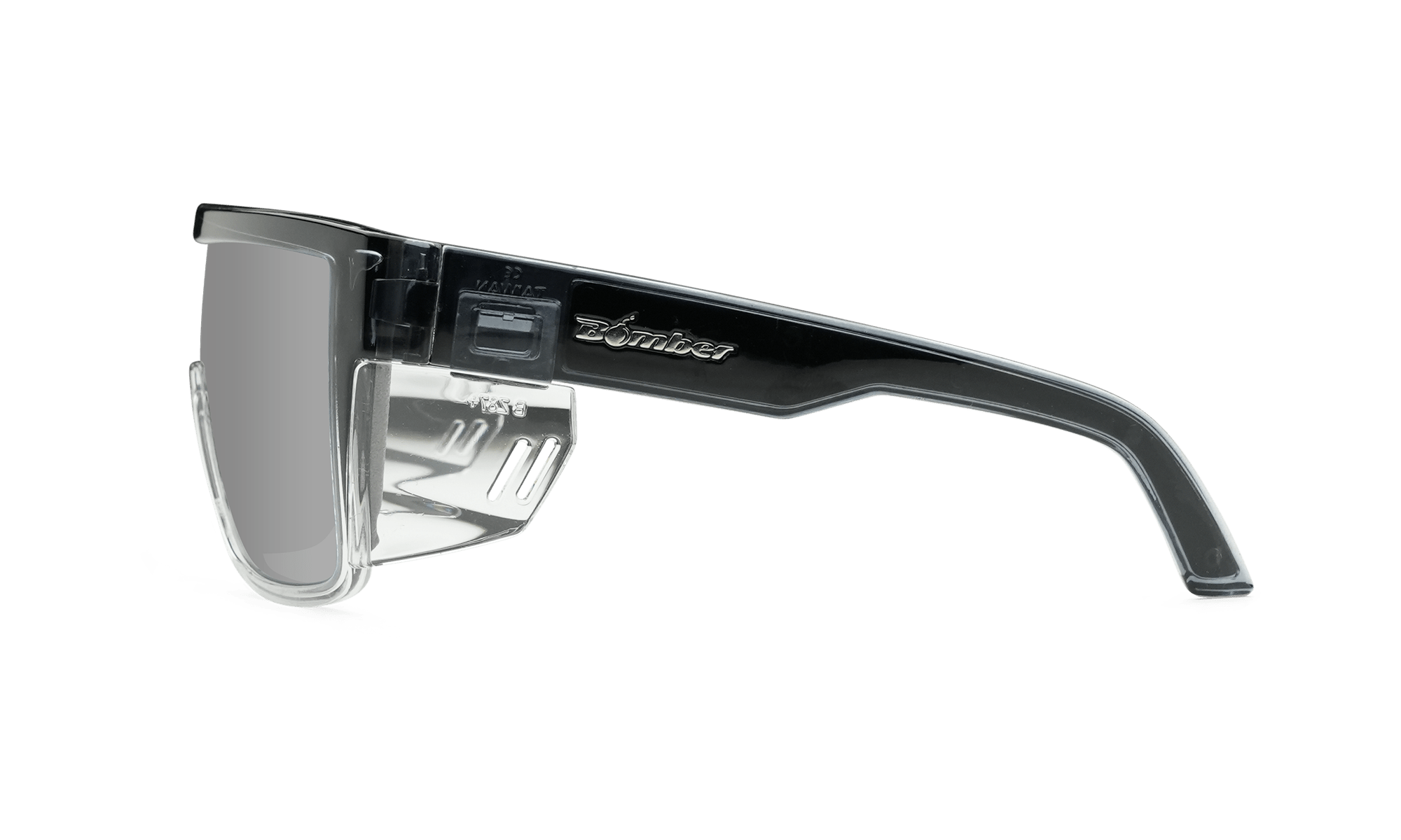 BUZZ Bomb Safety - Polarized Silver Mirror Crystal
