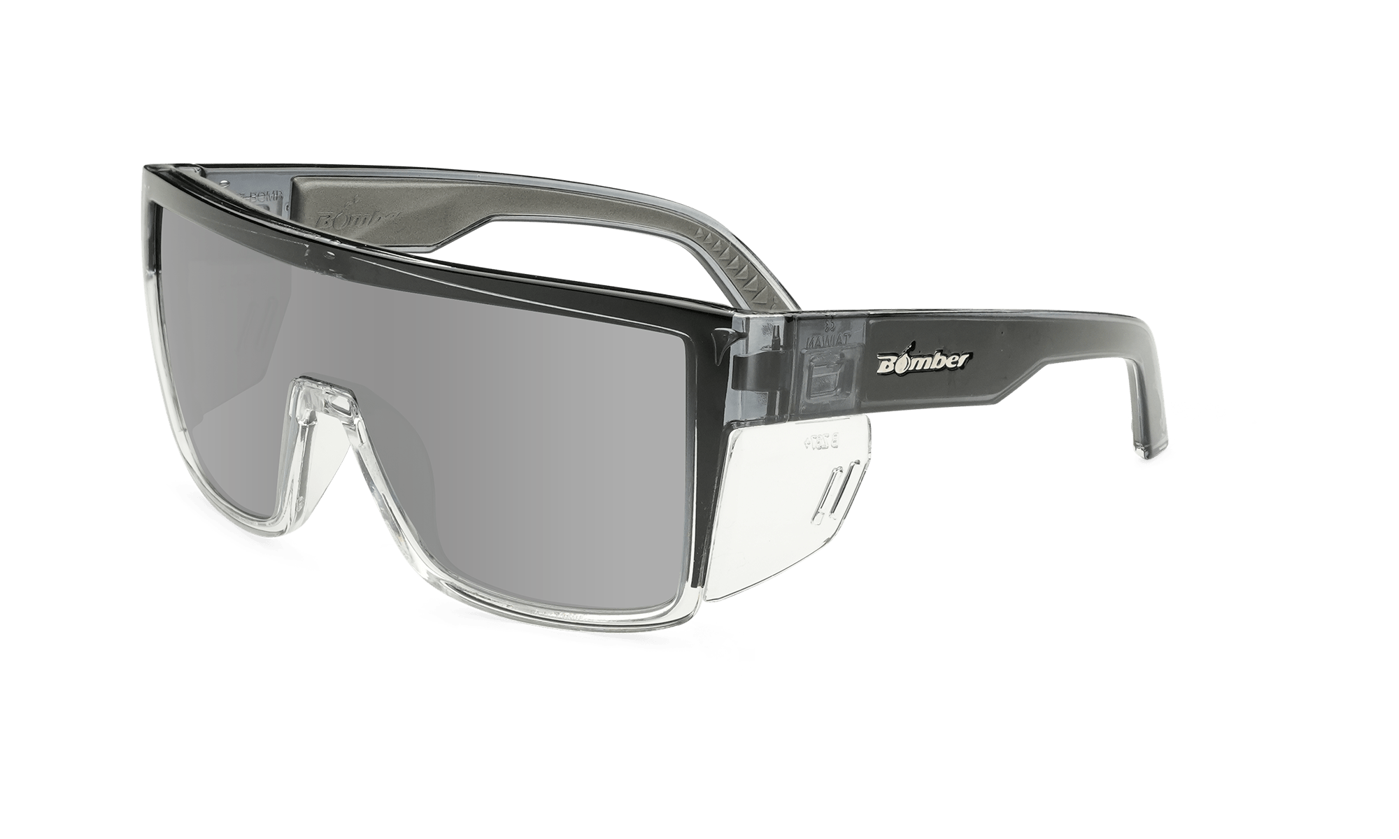 BUZZ Bomb Safety - Polarized Silver Mirror Crystal