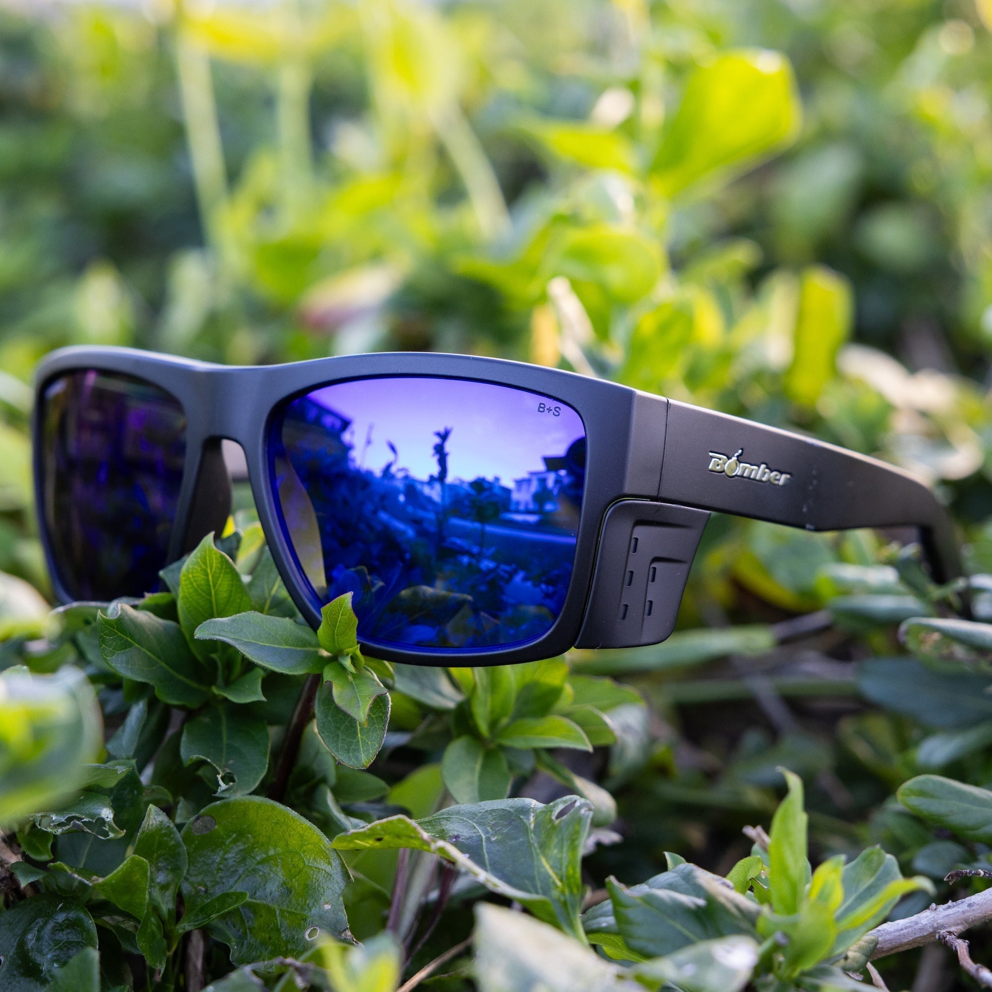 CLUTCH Safety - Polarized Blue Mirror  (Grande Available)