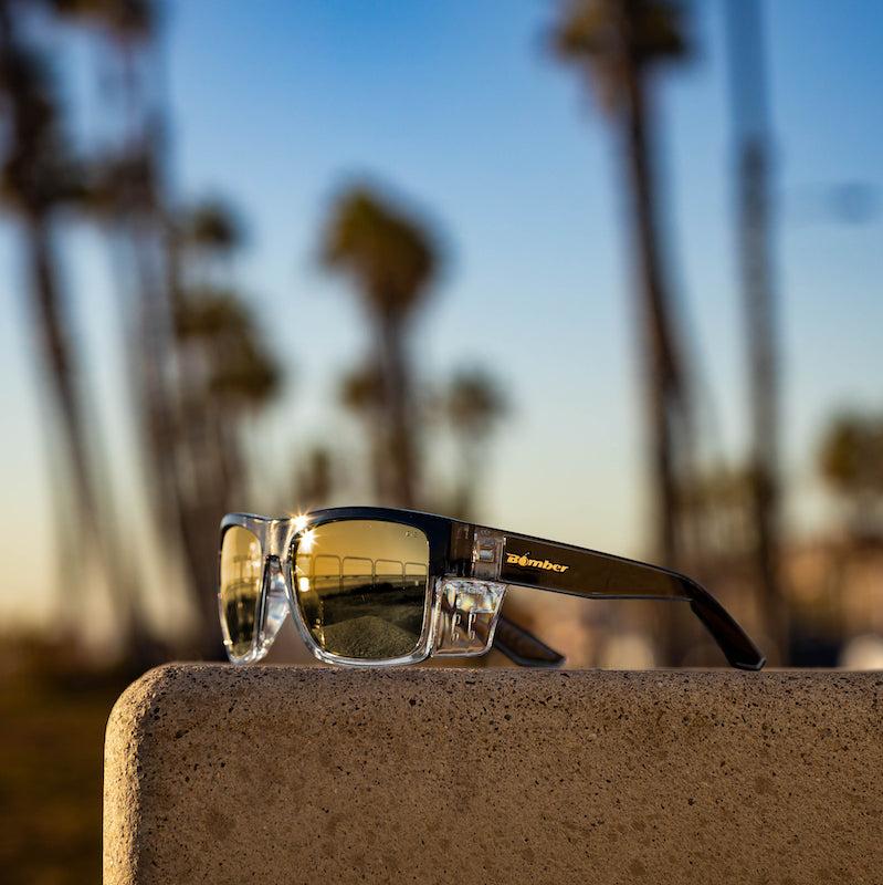 CLUTCH Safety - Polarized Gold Mirror Crystal