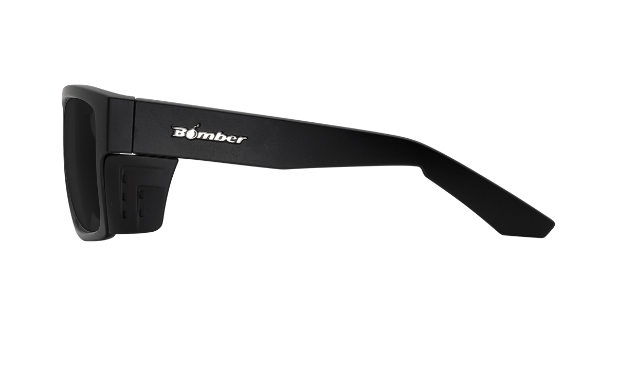 CLUTCH Safety - Matte Black with Smoke Hi-Def Lens (Grande Available)