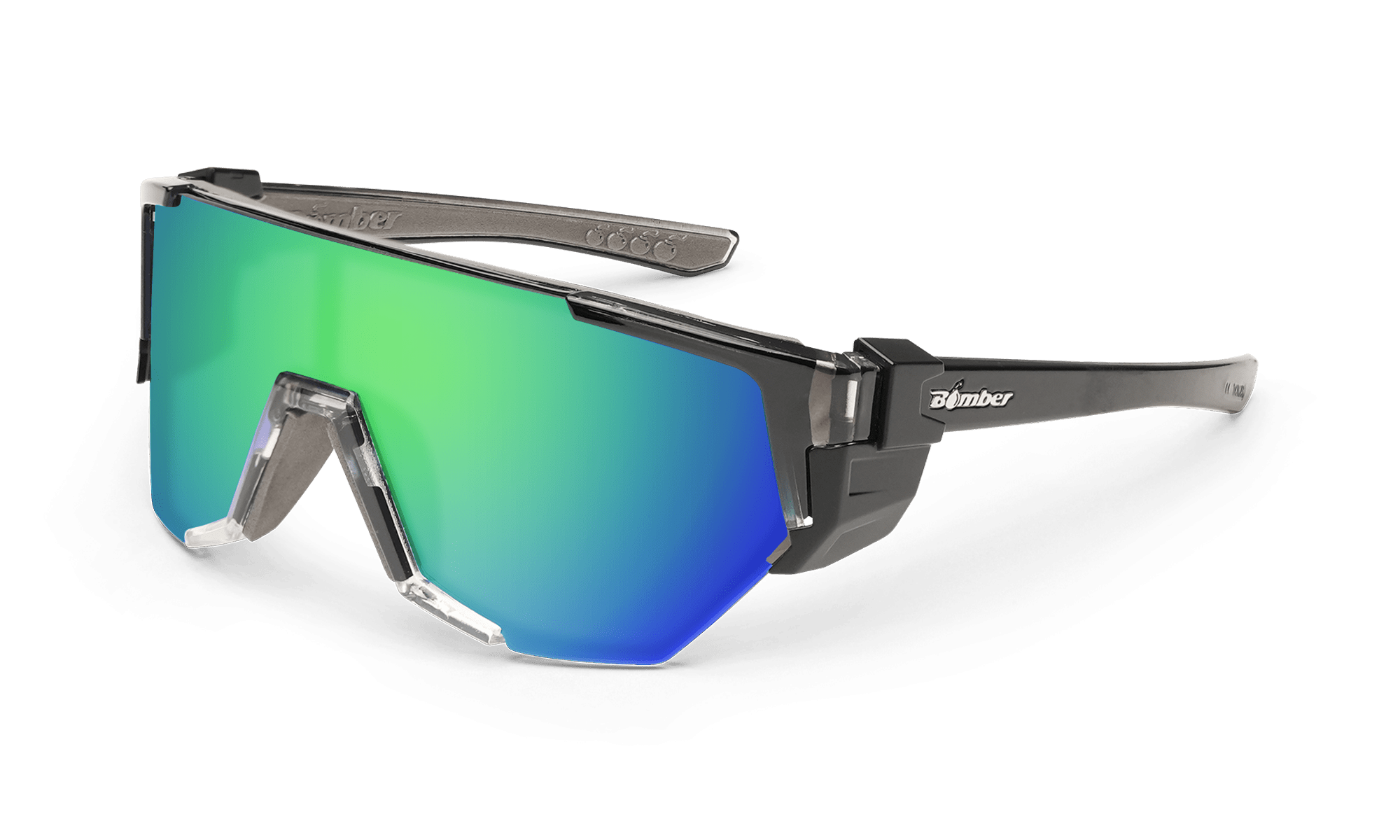 JAGER Bomb Safety - Green Mirror Polarized Crystal