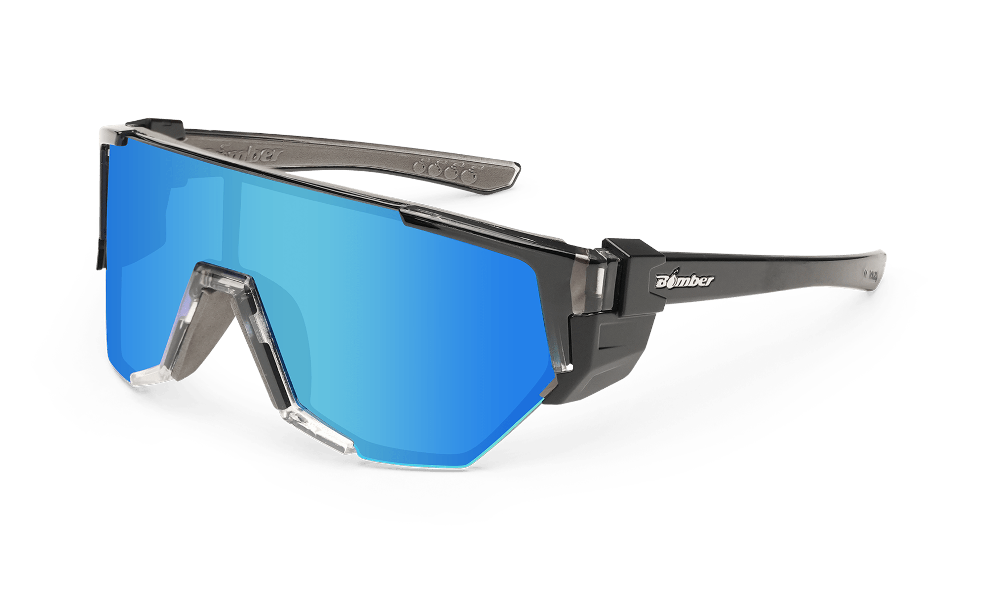JAGER Bomb Safety - Polarized Ice Blue Mirror Crystal