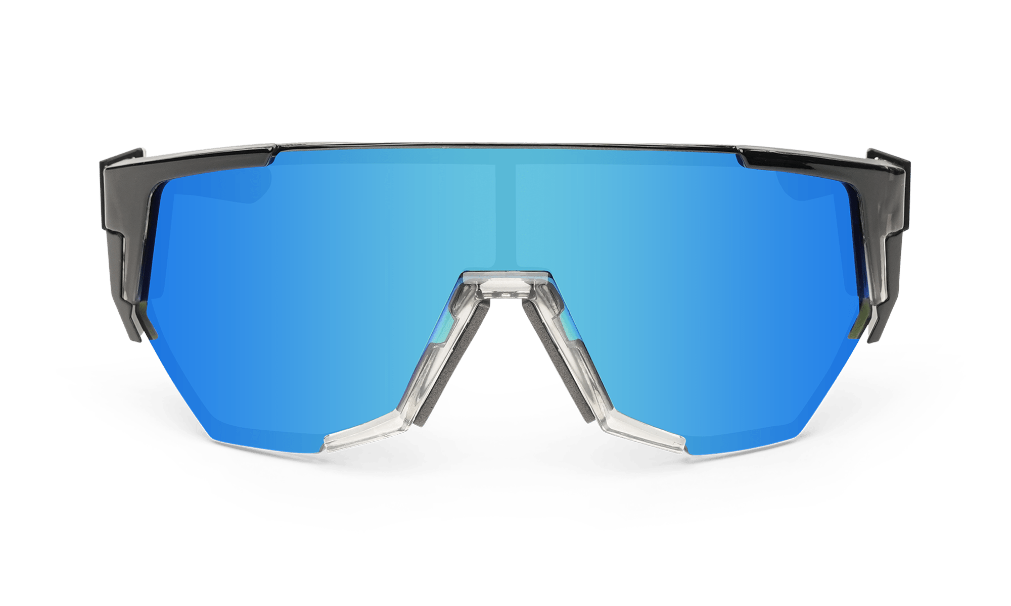 JAGER Bomb Safety - Polarized Ice Blue Mirror Crystal