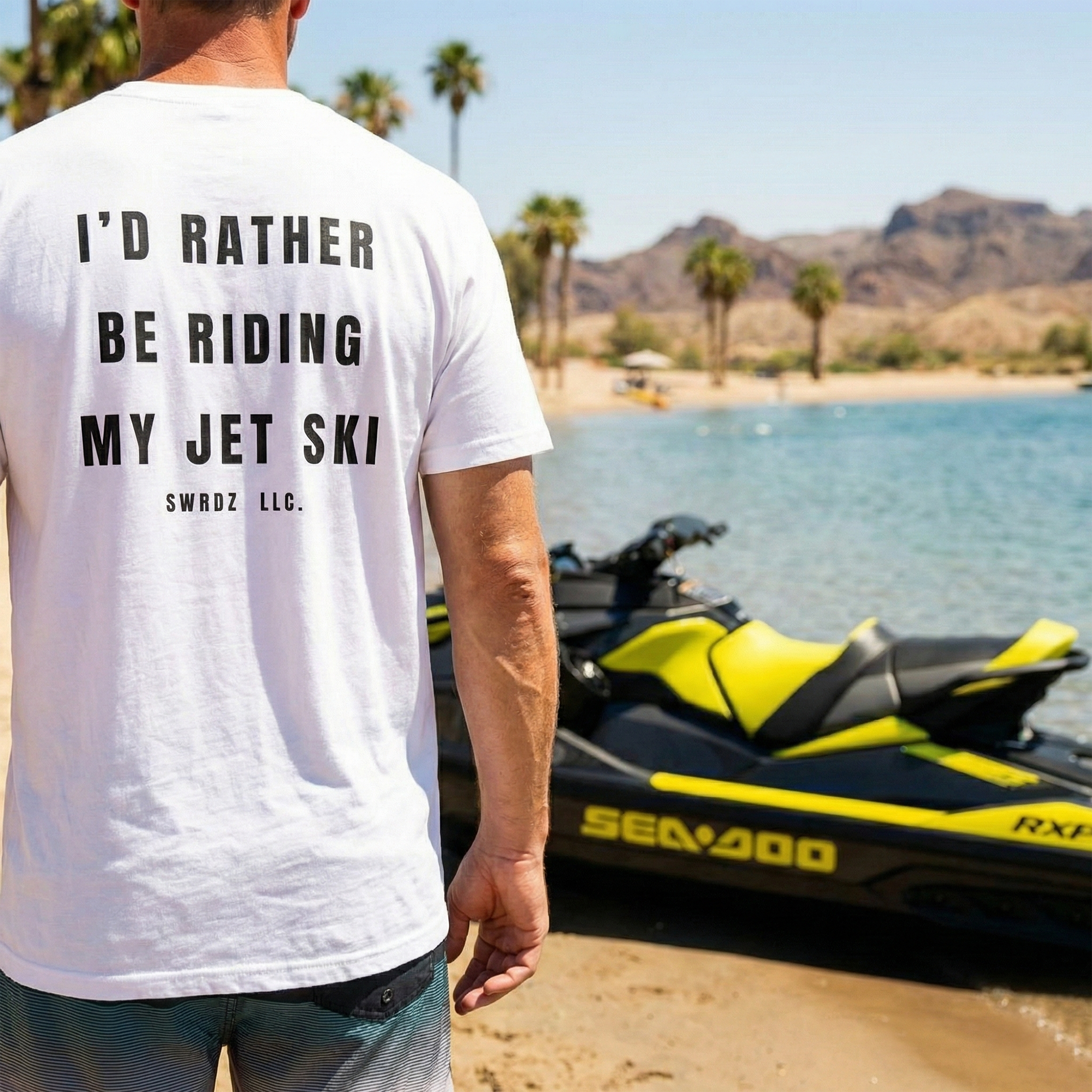 I'D RATHER BE RIDING T-SHIRT