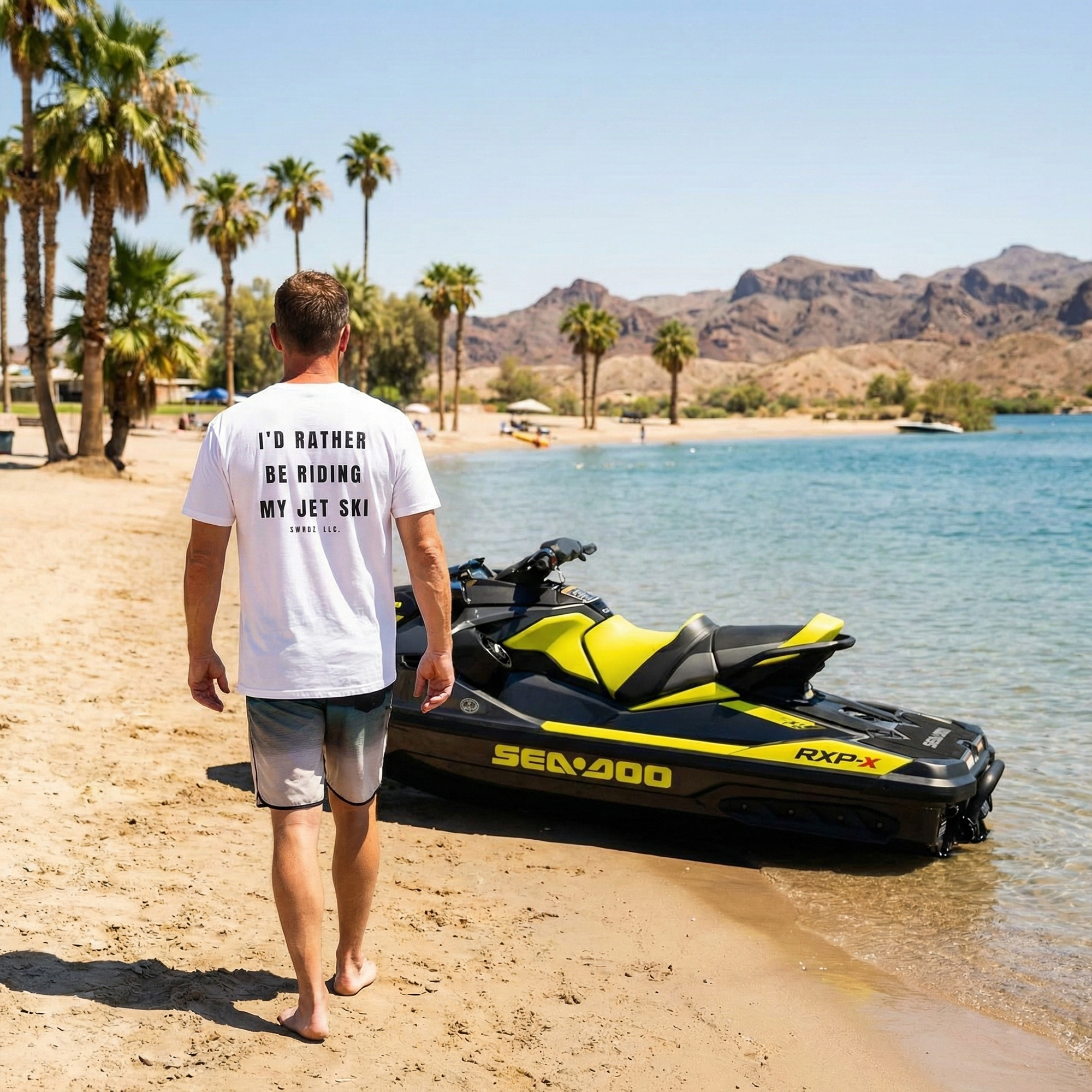 I'D RATHER BE RIDING T-SHIRT