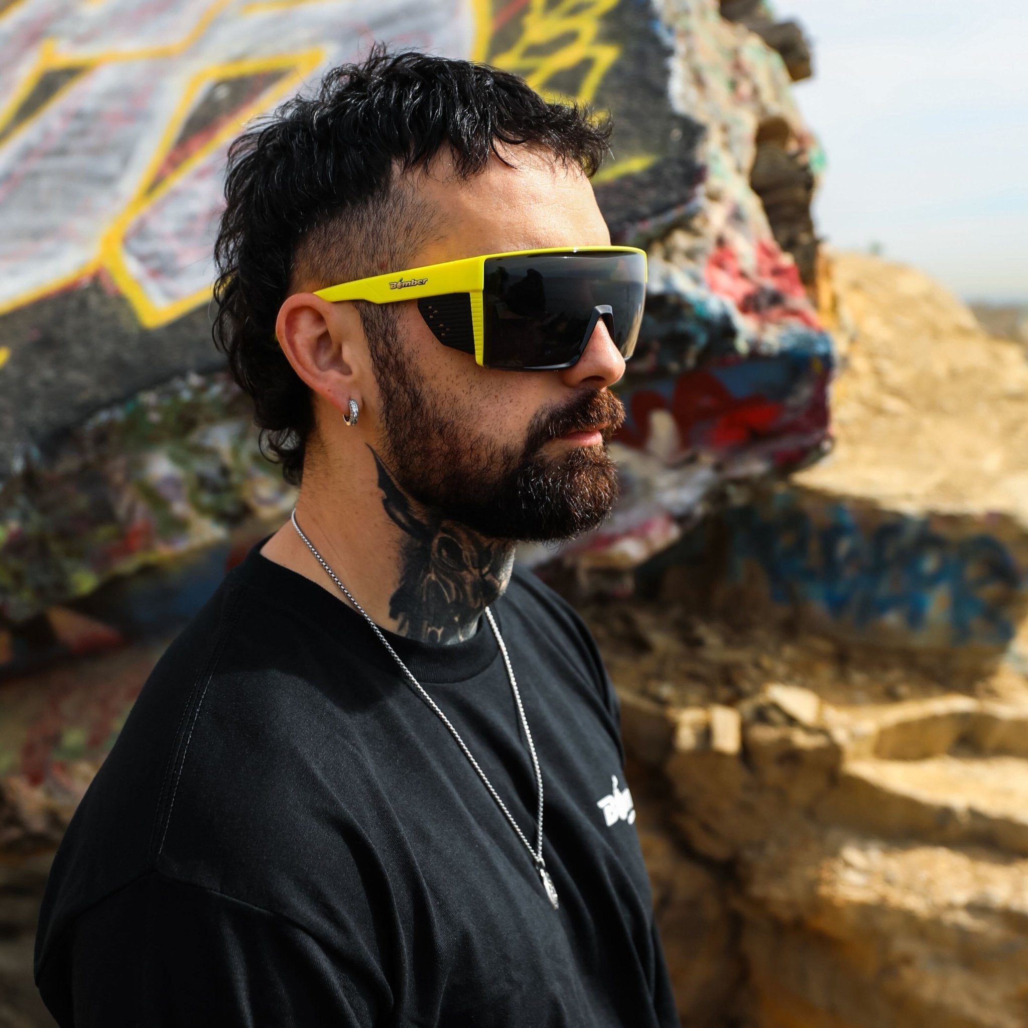 JOHNNY Safety - Smoke Hi Vis Yellow