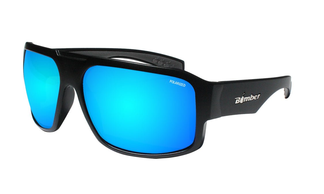 MEGA Safety - Polarized Ice Blue Mirror