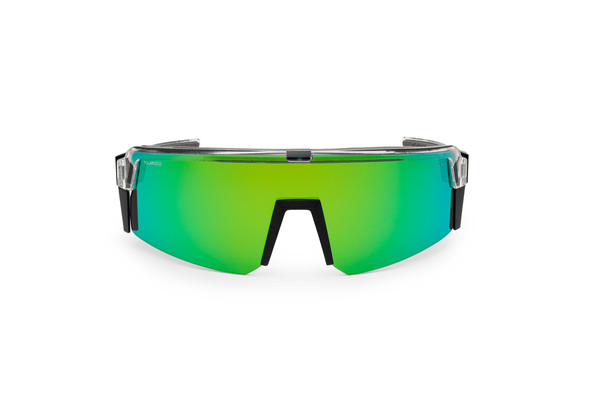 SMOKE Bomb Safety - Polarized Green Mirror Crystal