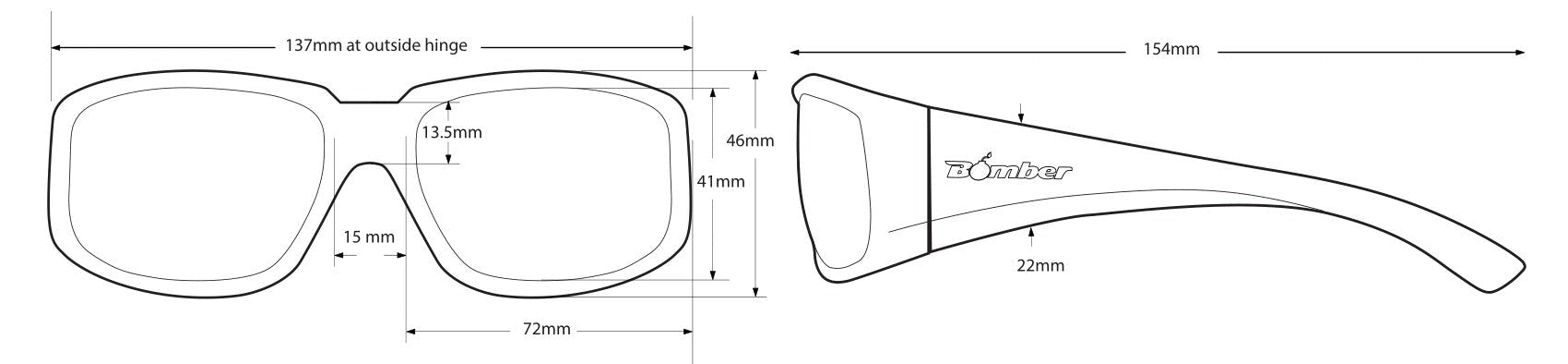 STINK Safety - Bifocals Clear