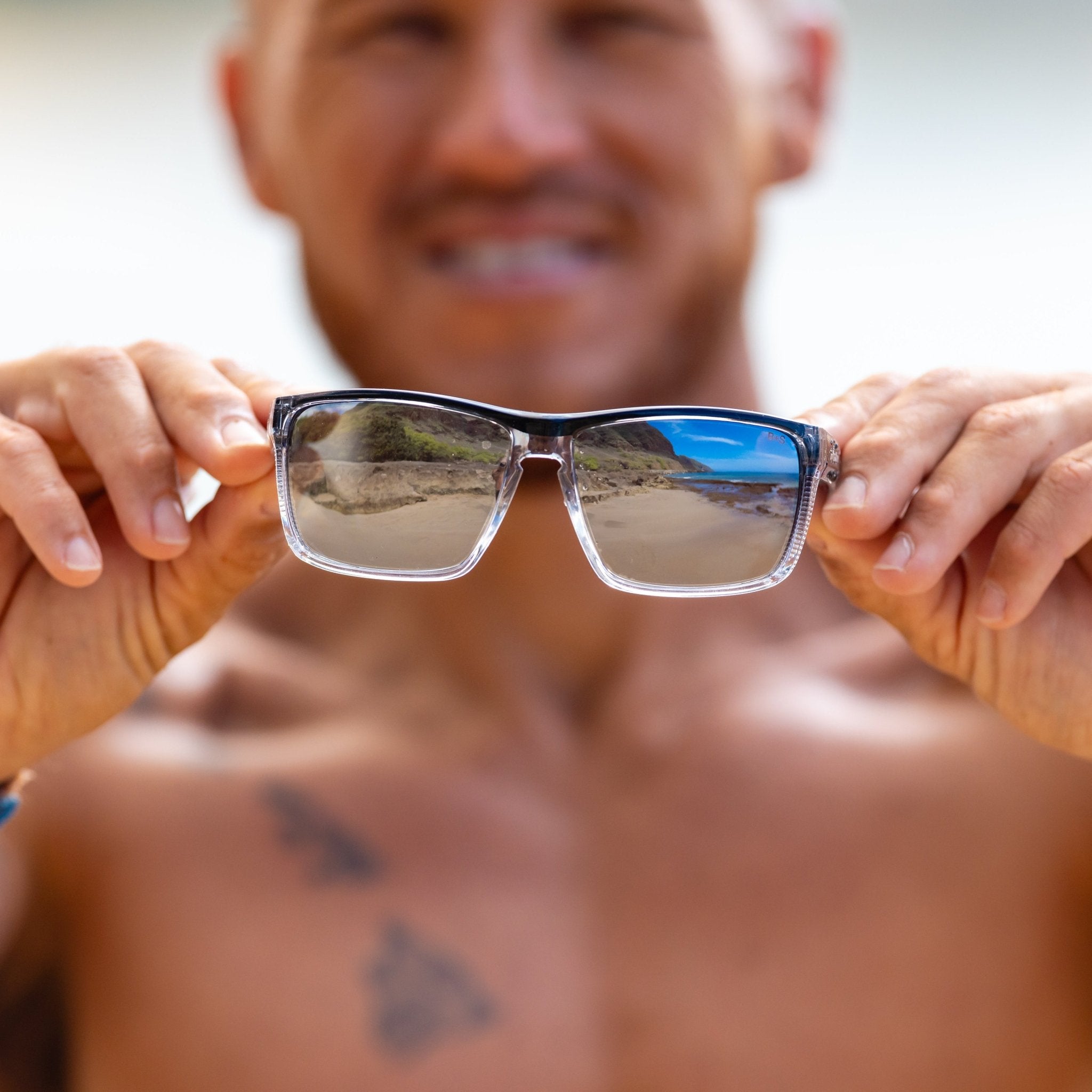 THERMO Bomb Safety - Polarized Silver Mirror Crystal