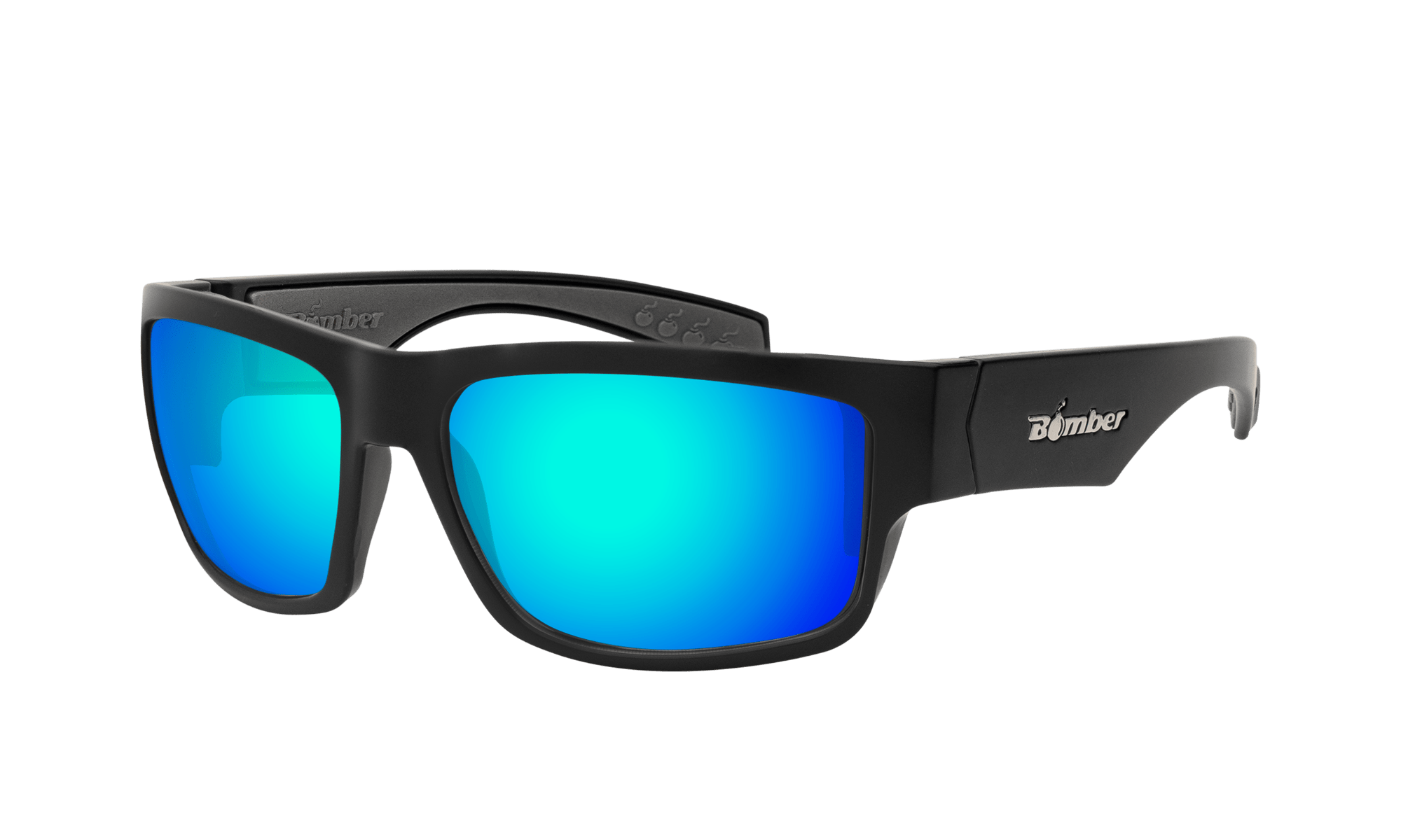 TIGER Safety - Polarized Ice Blue Mirror